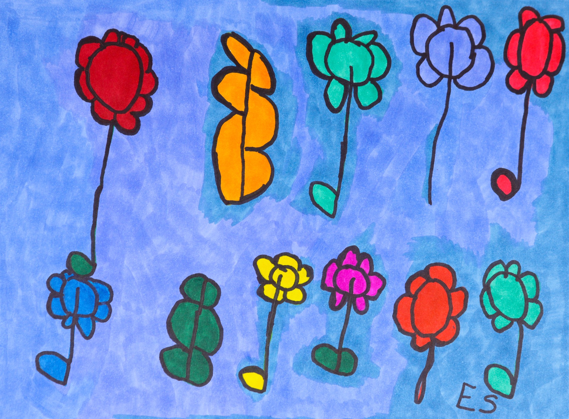 Spring Flowers by Eileen Schofield