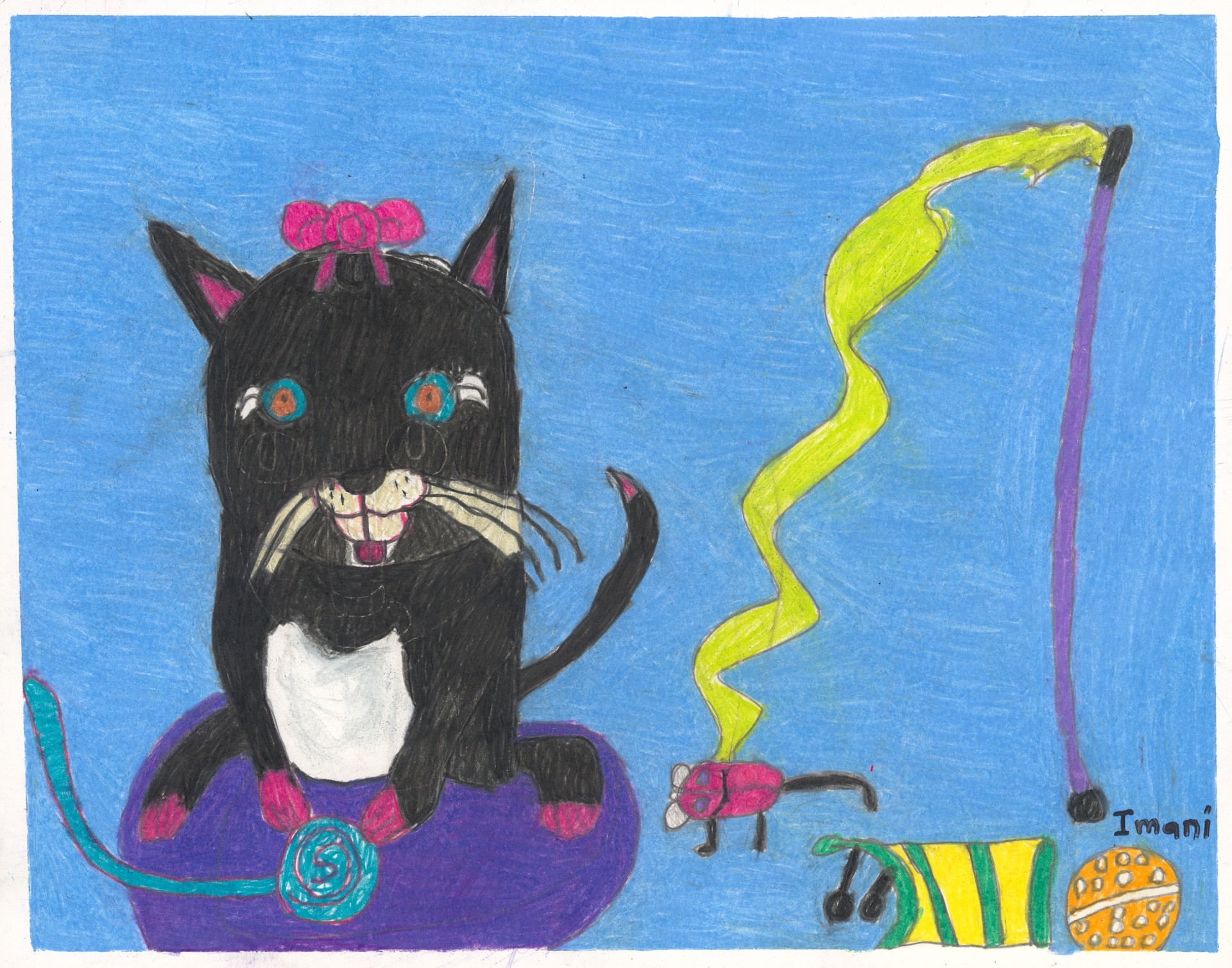 Cat vs. Mouse by Imani Turner