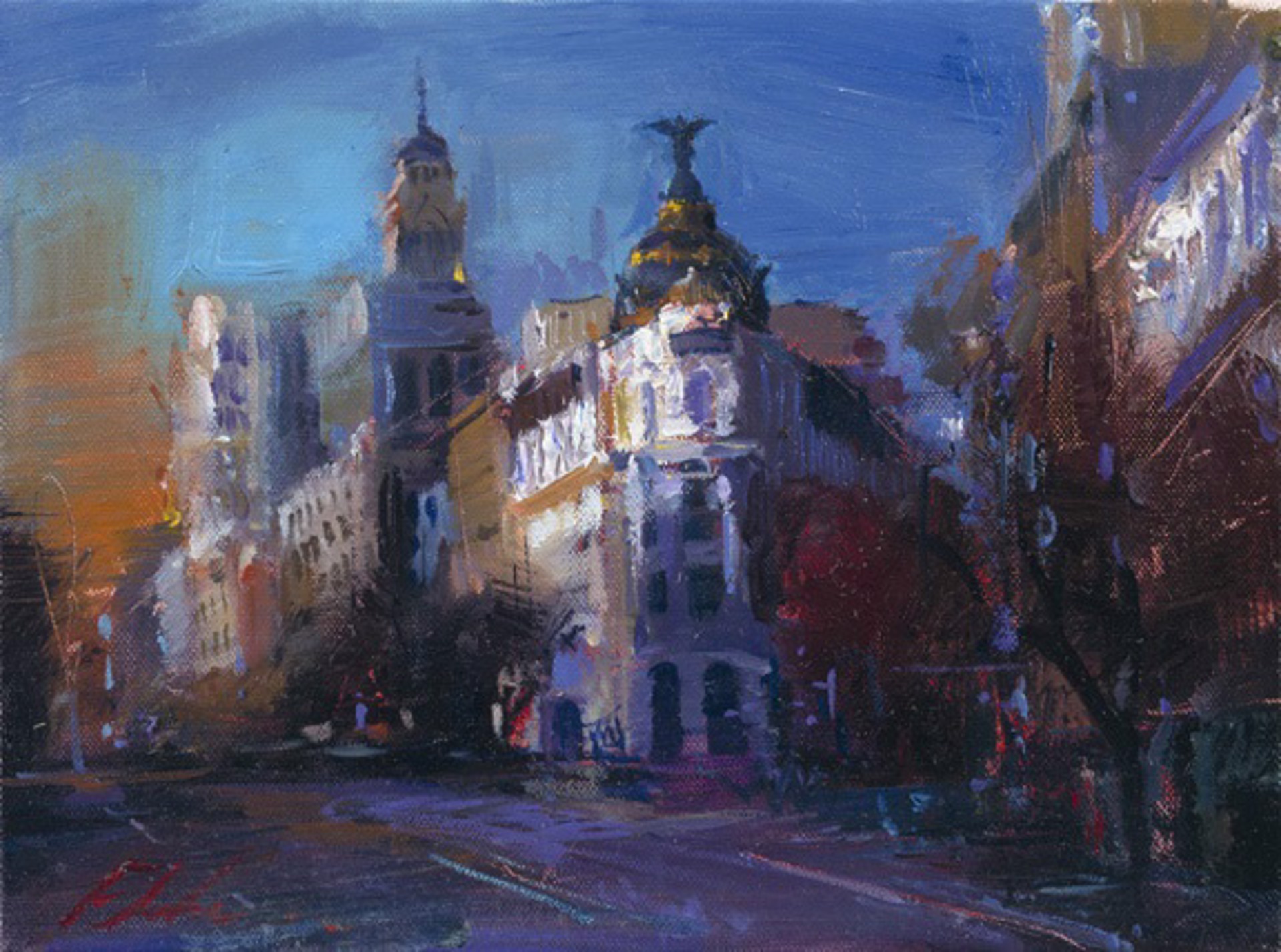 Dreams Of Madrid Postcards From Around the World by Michael Flohr