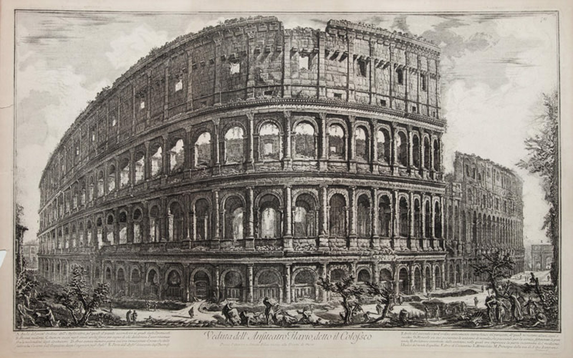 Colosseum by Francesco Piranesi