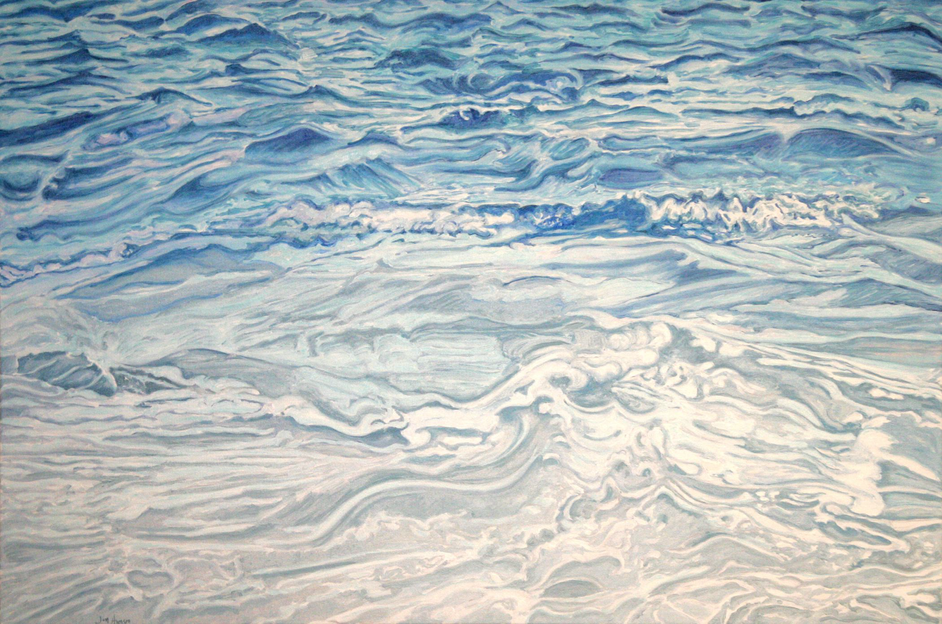 Water Painting #12 by Jan Aronson