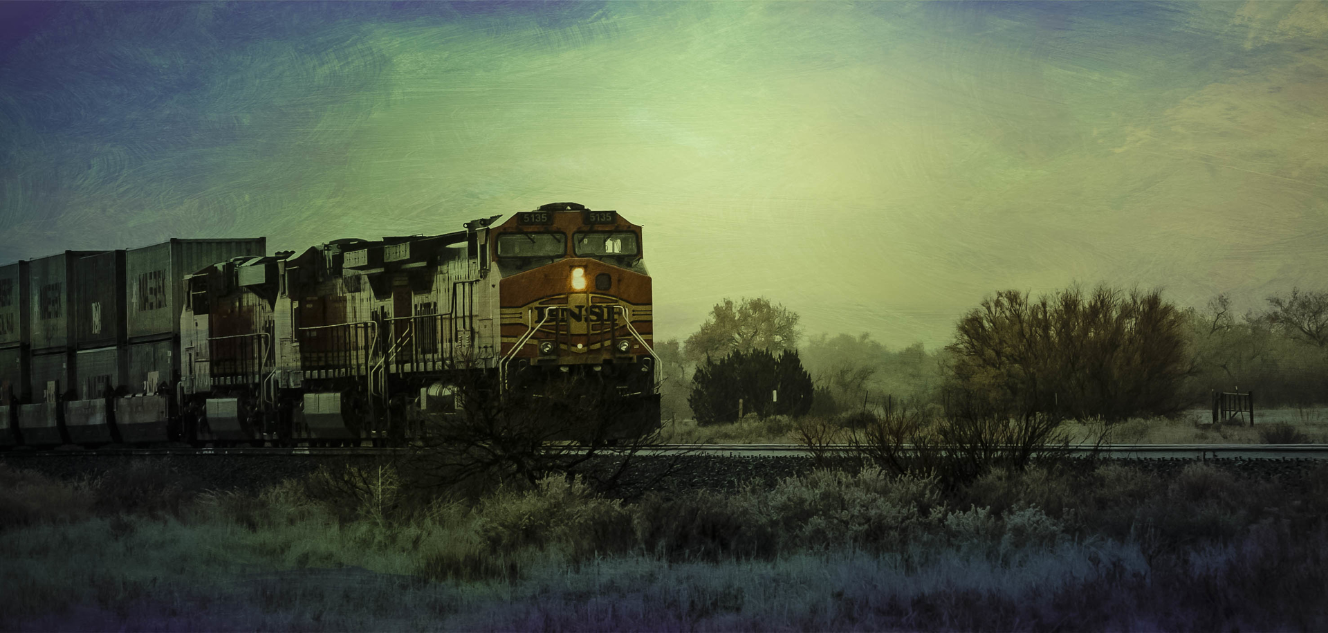 Night Train by Judith Monteferrante