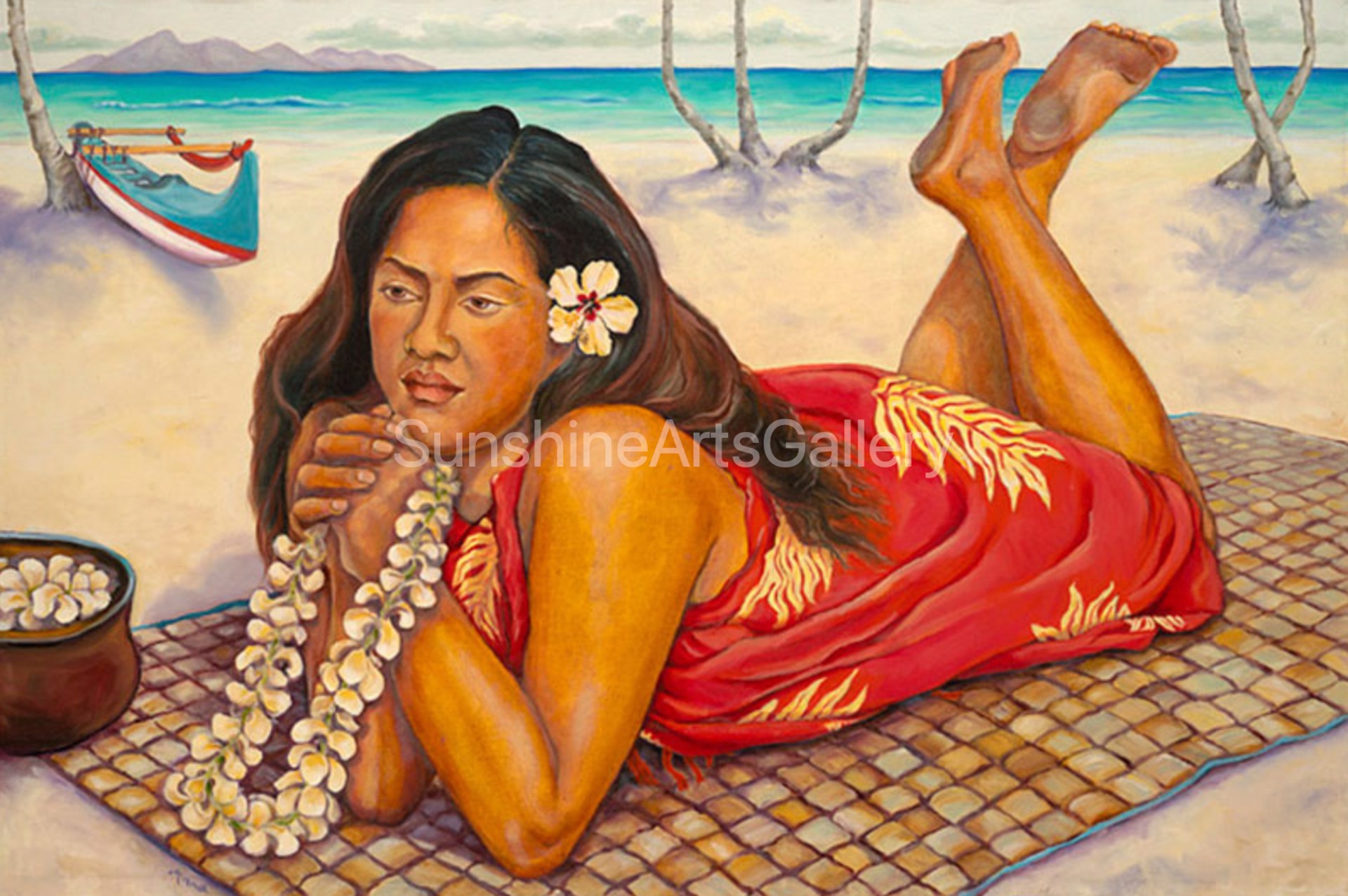 Molokaʻi Tranquility by Anna Fuernsteiner