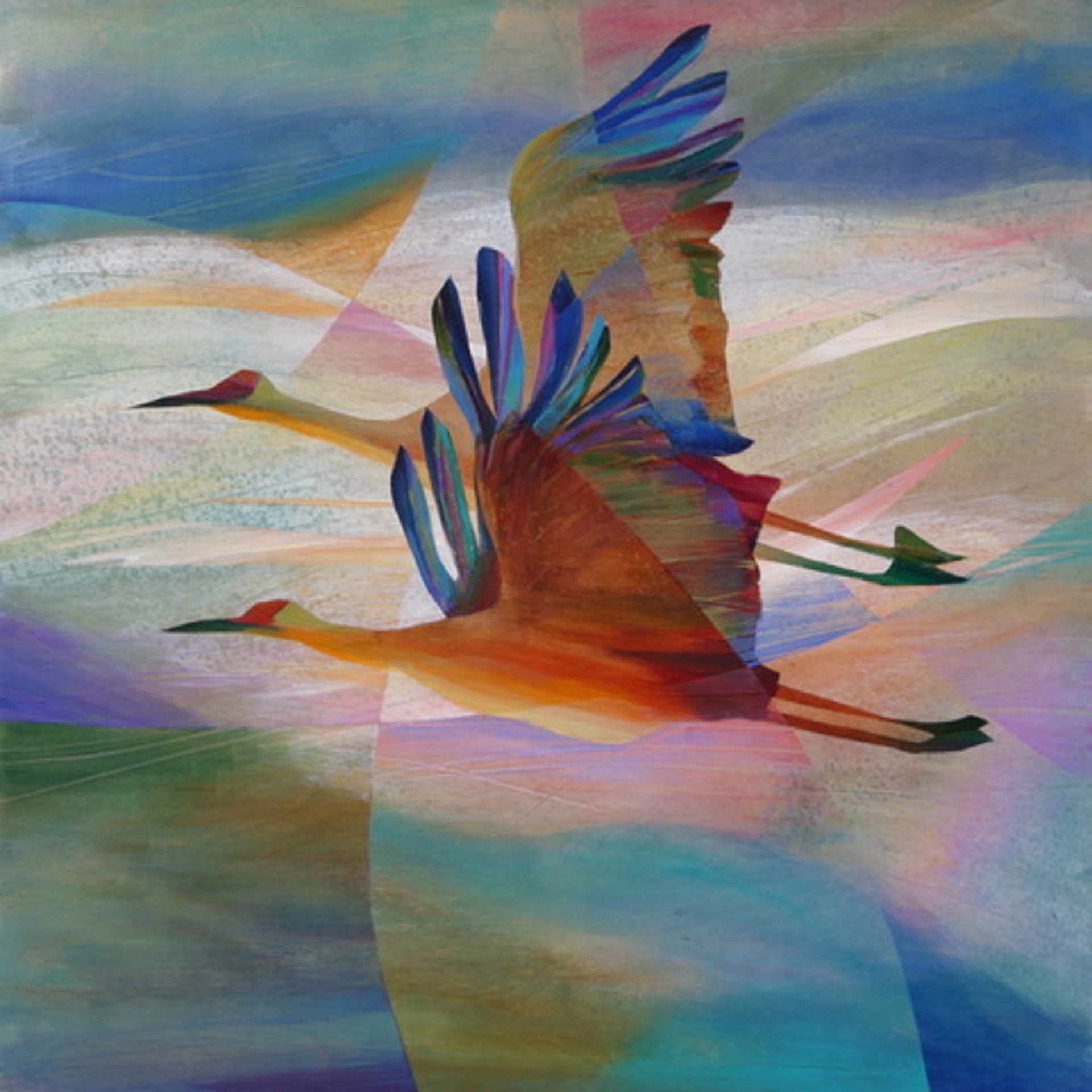 Fly By II by Cynthia Duff