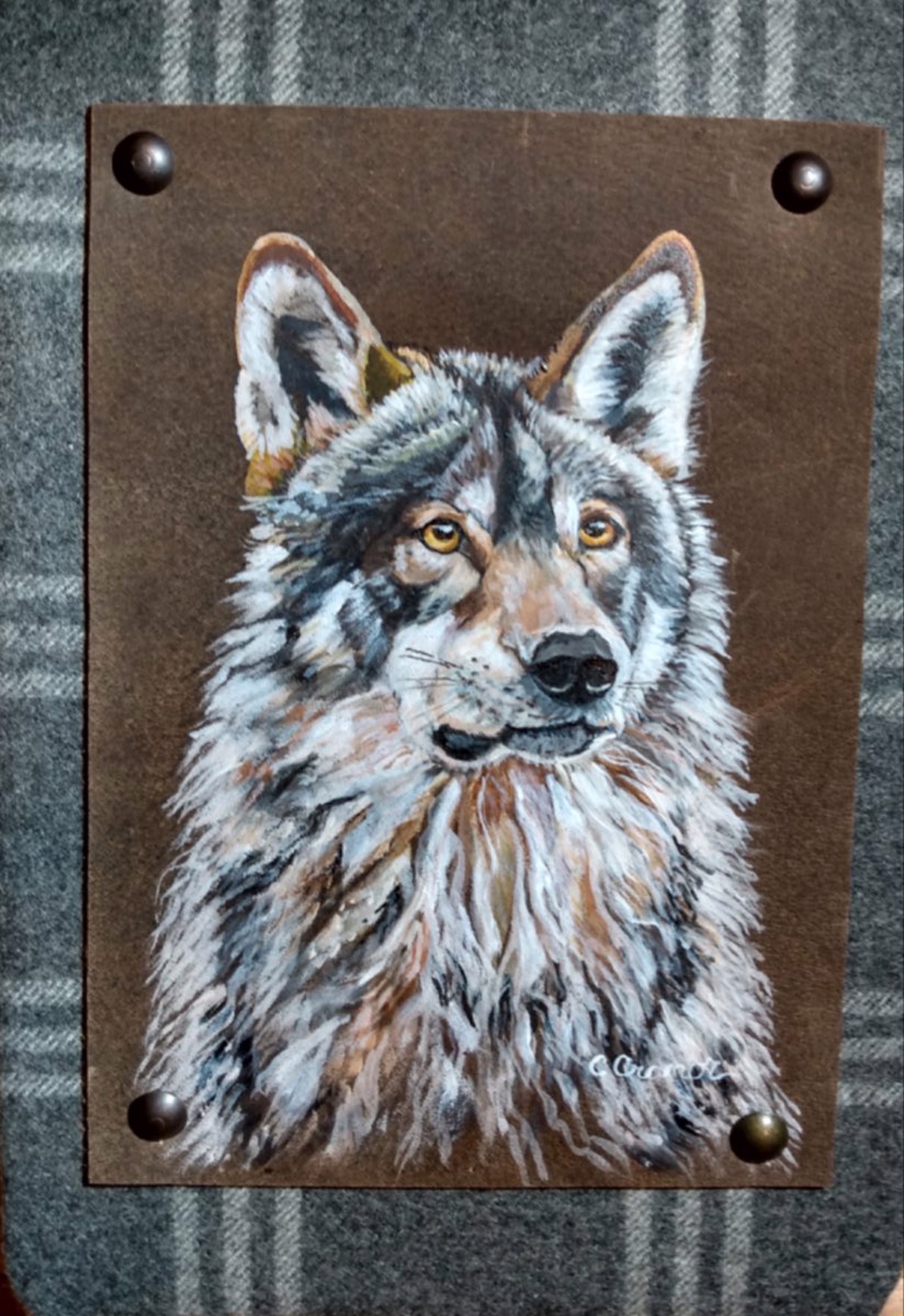 Worrisome Wolf by Cindy Cranor