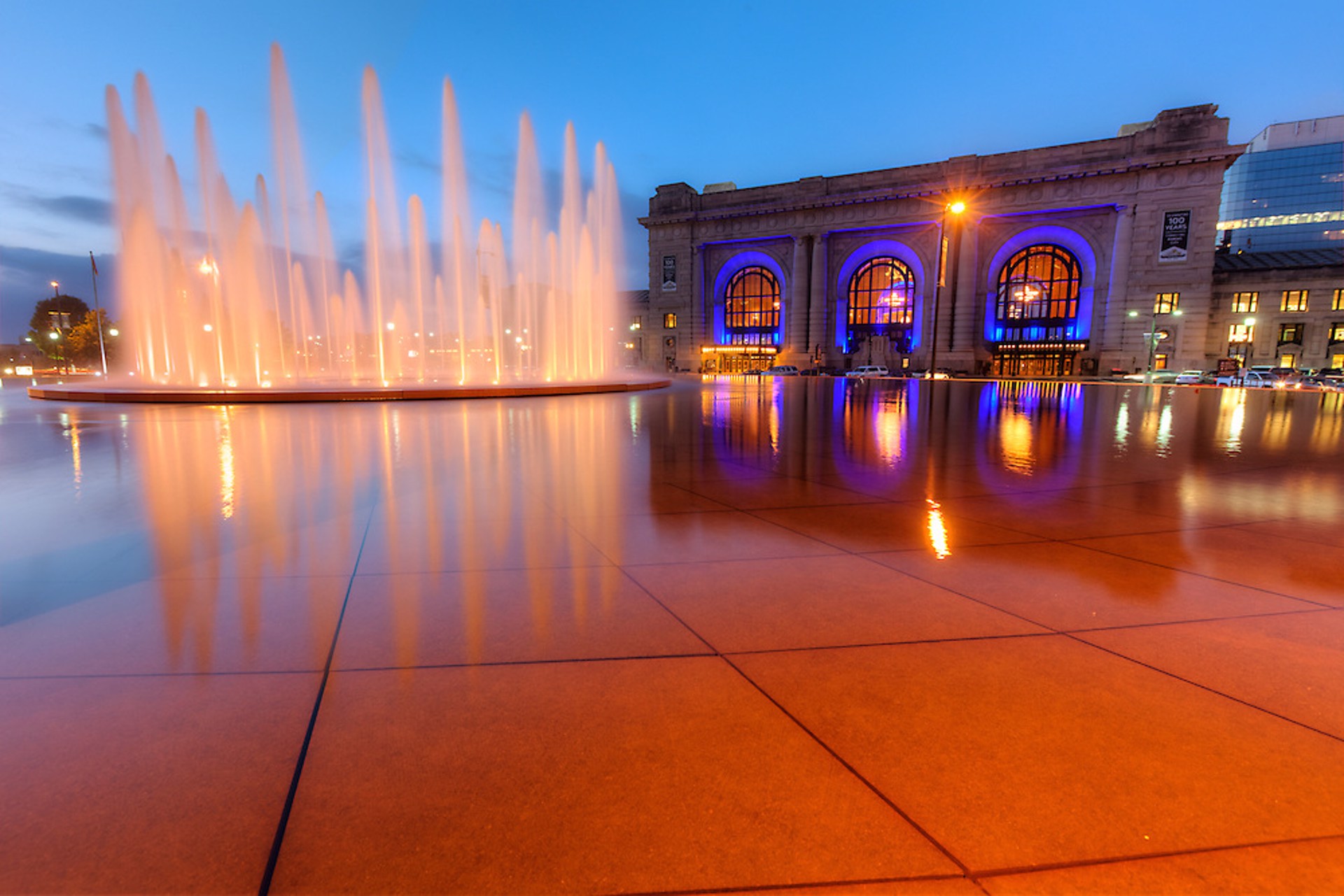 Union Station Fountain by Eric Bowers