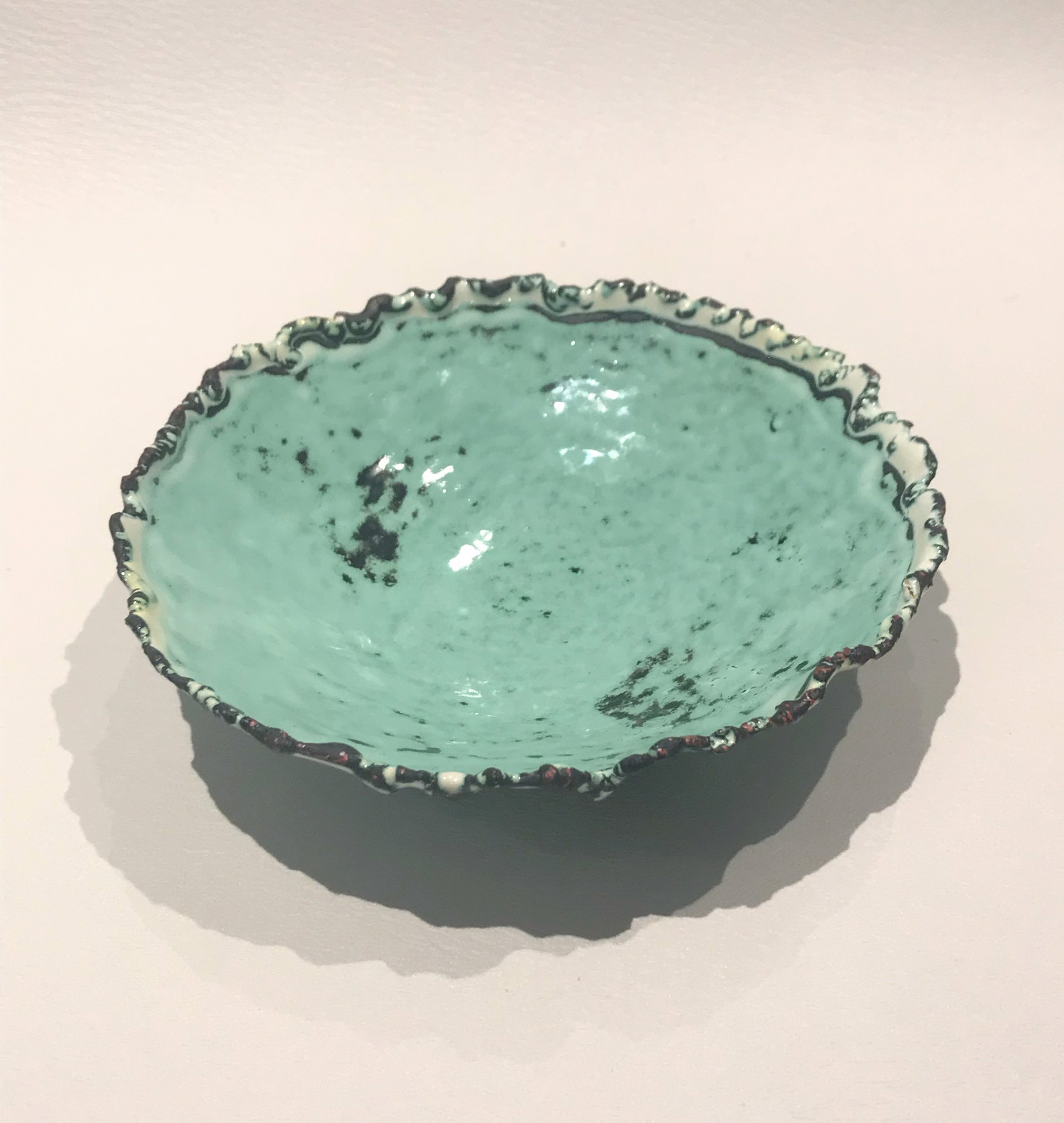 "Round Enameled Bowl" by Nicole Josette