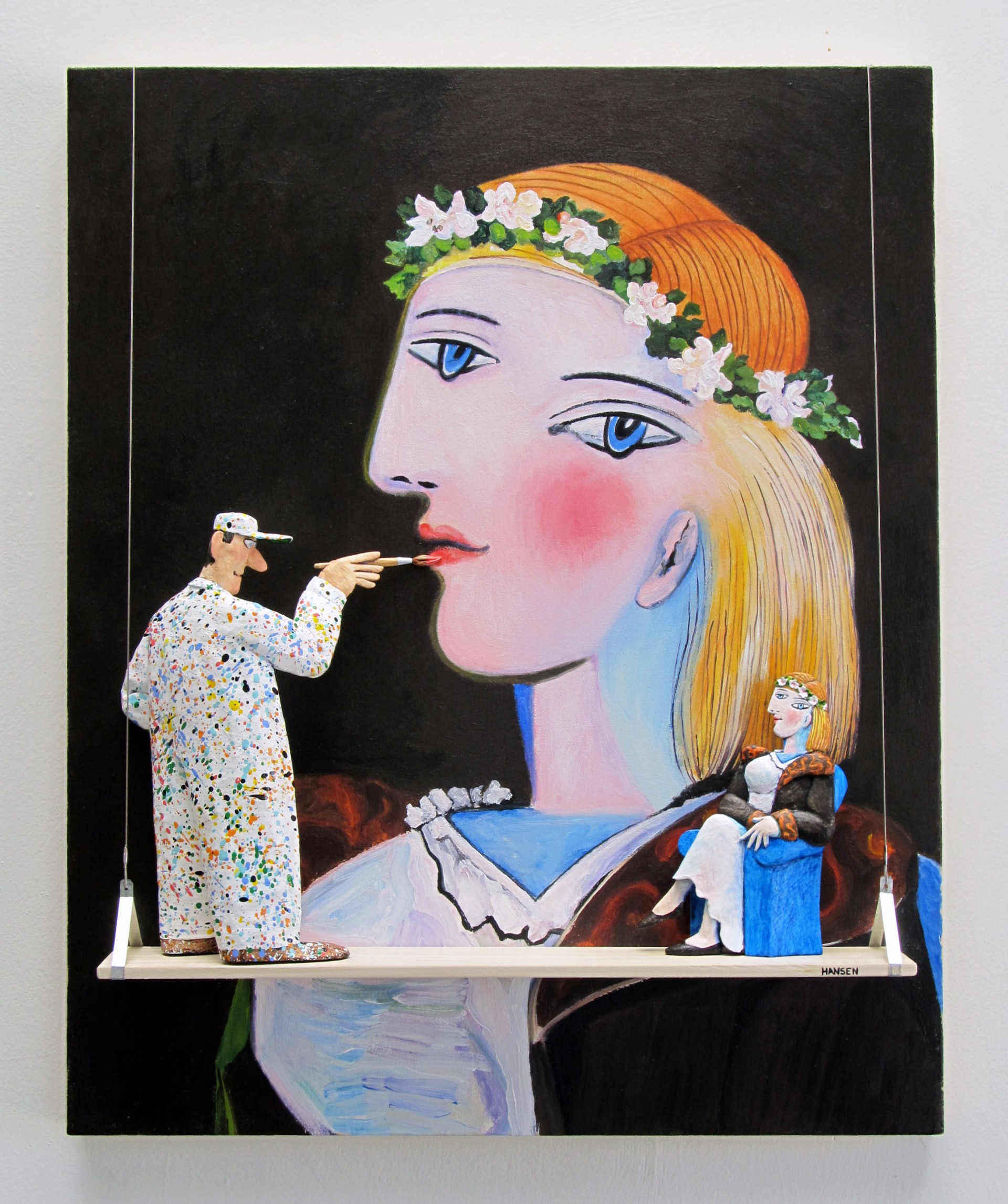 Marie-Therese with Garland (Picasso) by Stephen Hansen
