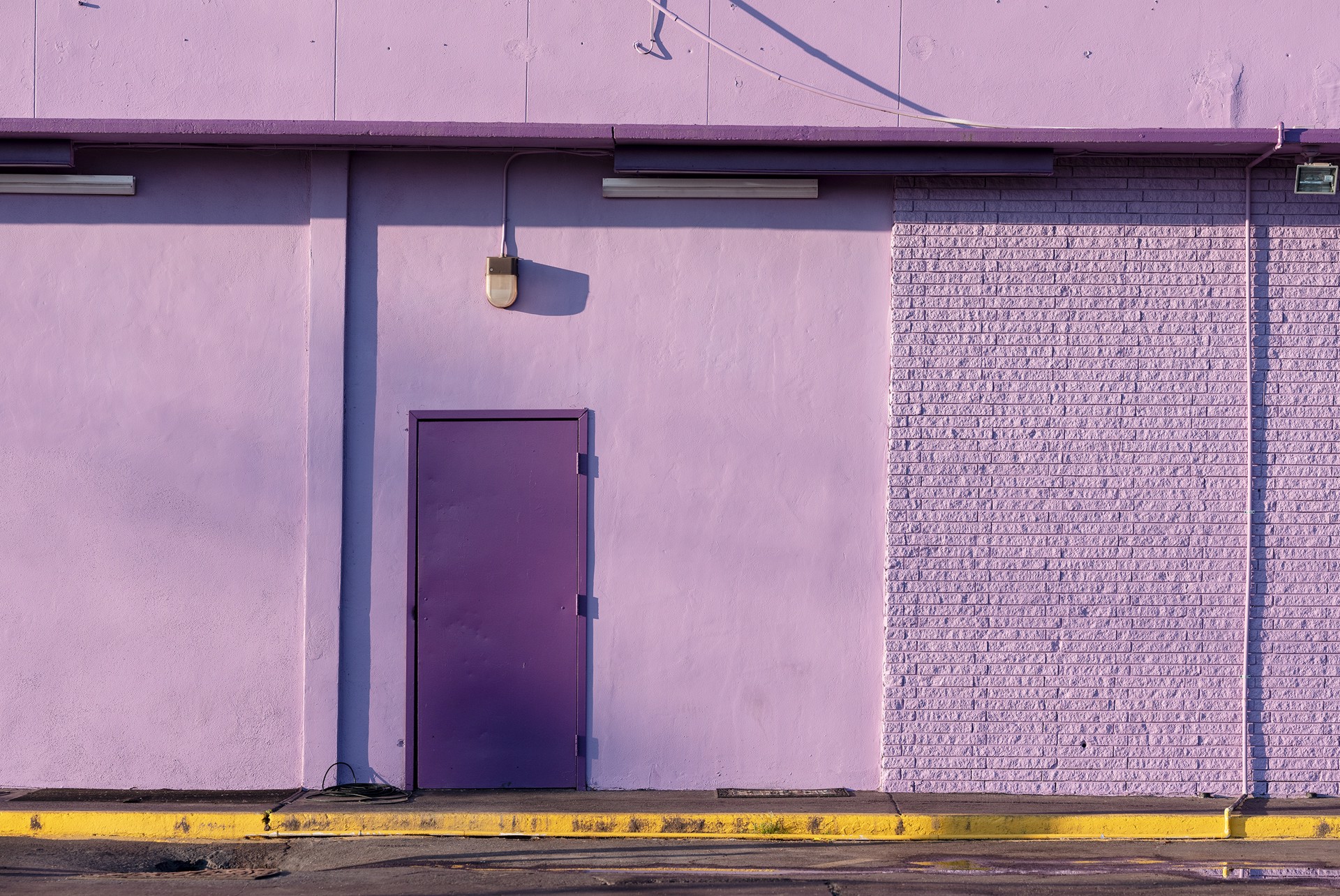 Violet (Wall & Door) by Jerry Siegel