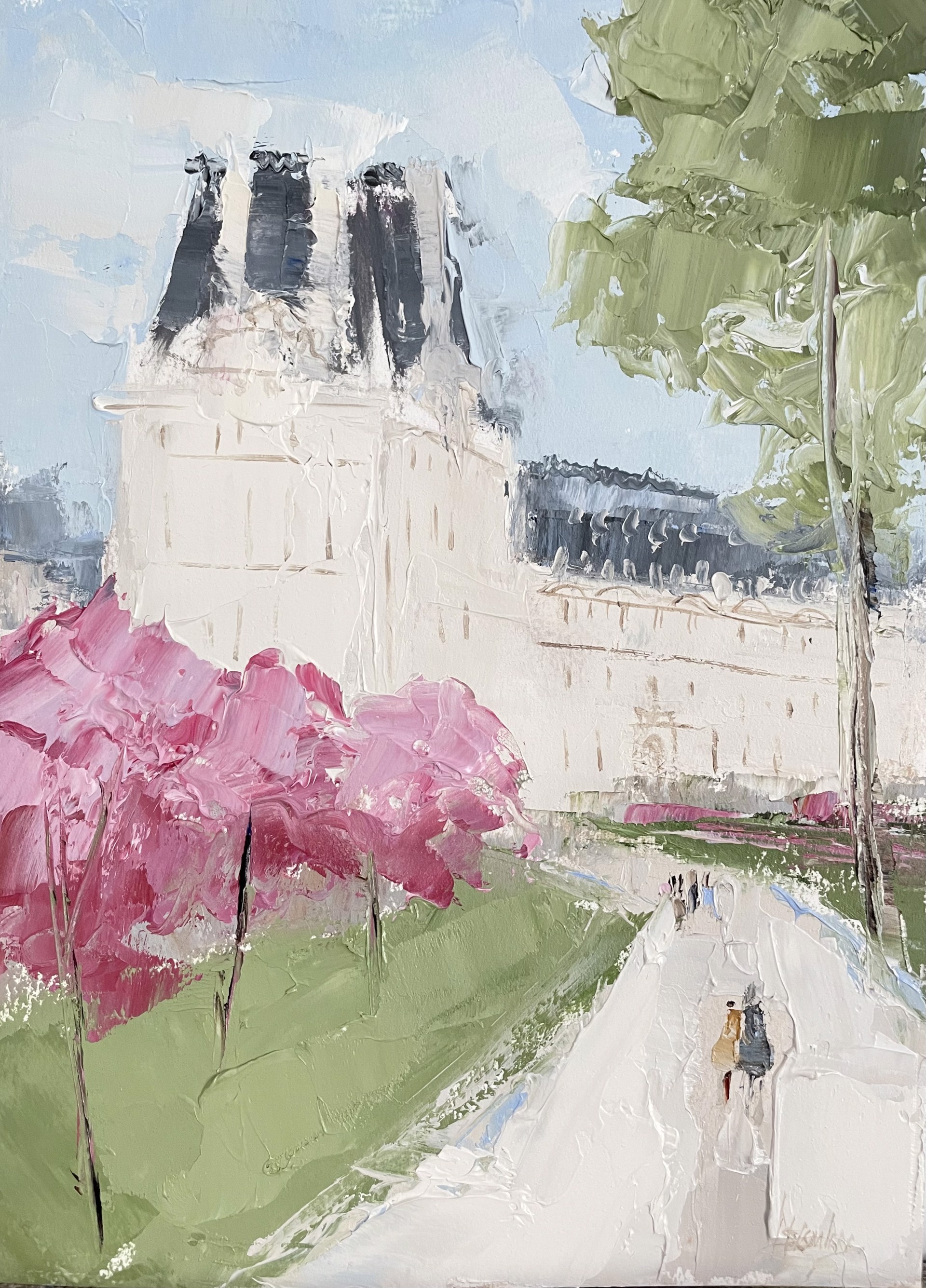 Tuileries, Day 2 by Barbara Flowers