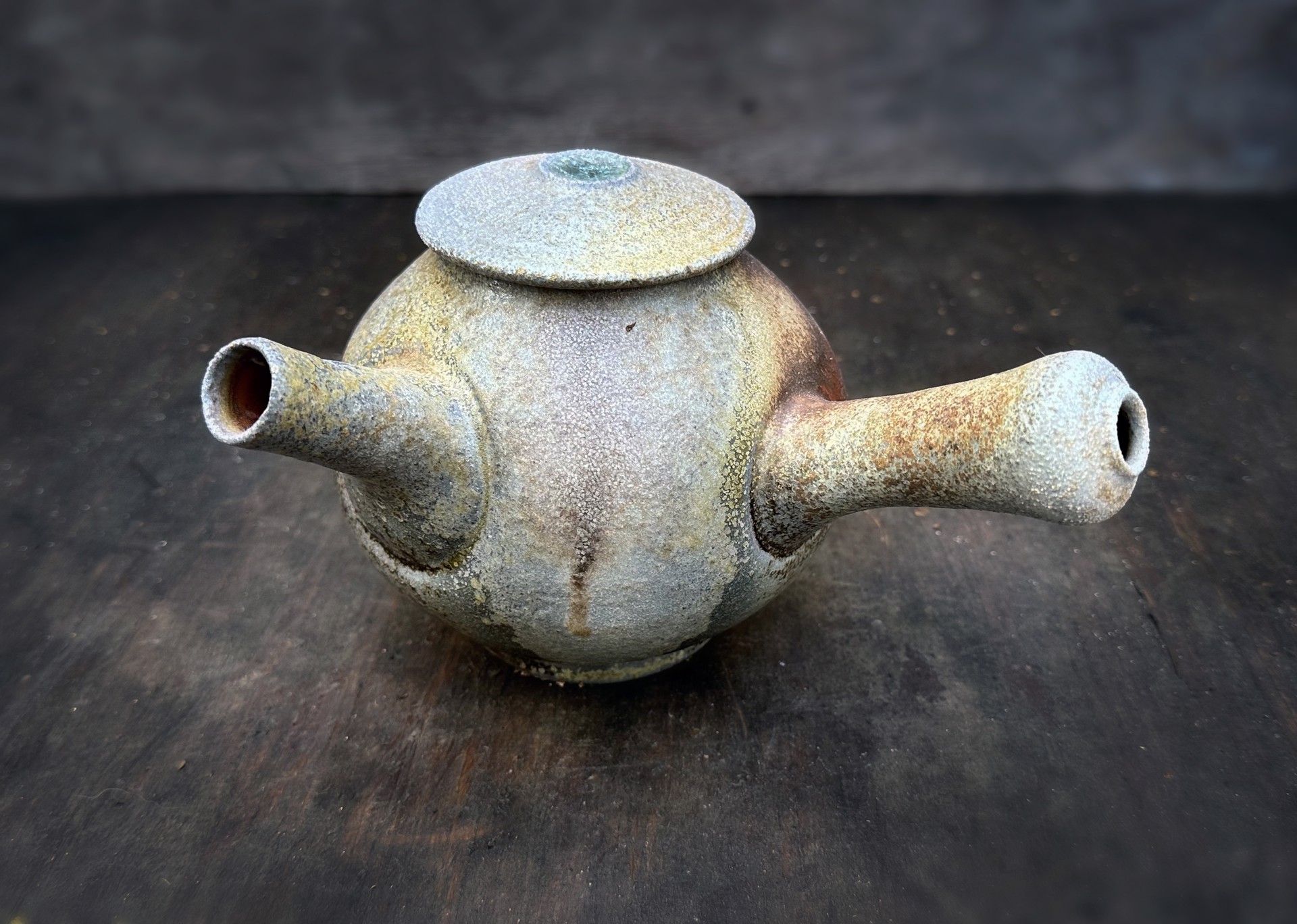 Offset Handle Teapot by Richard Rowland