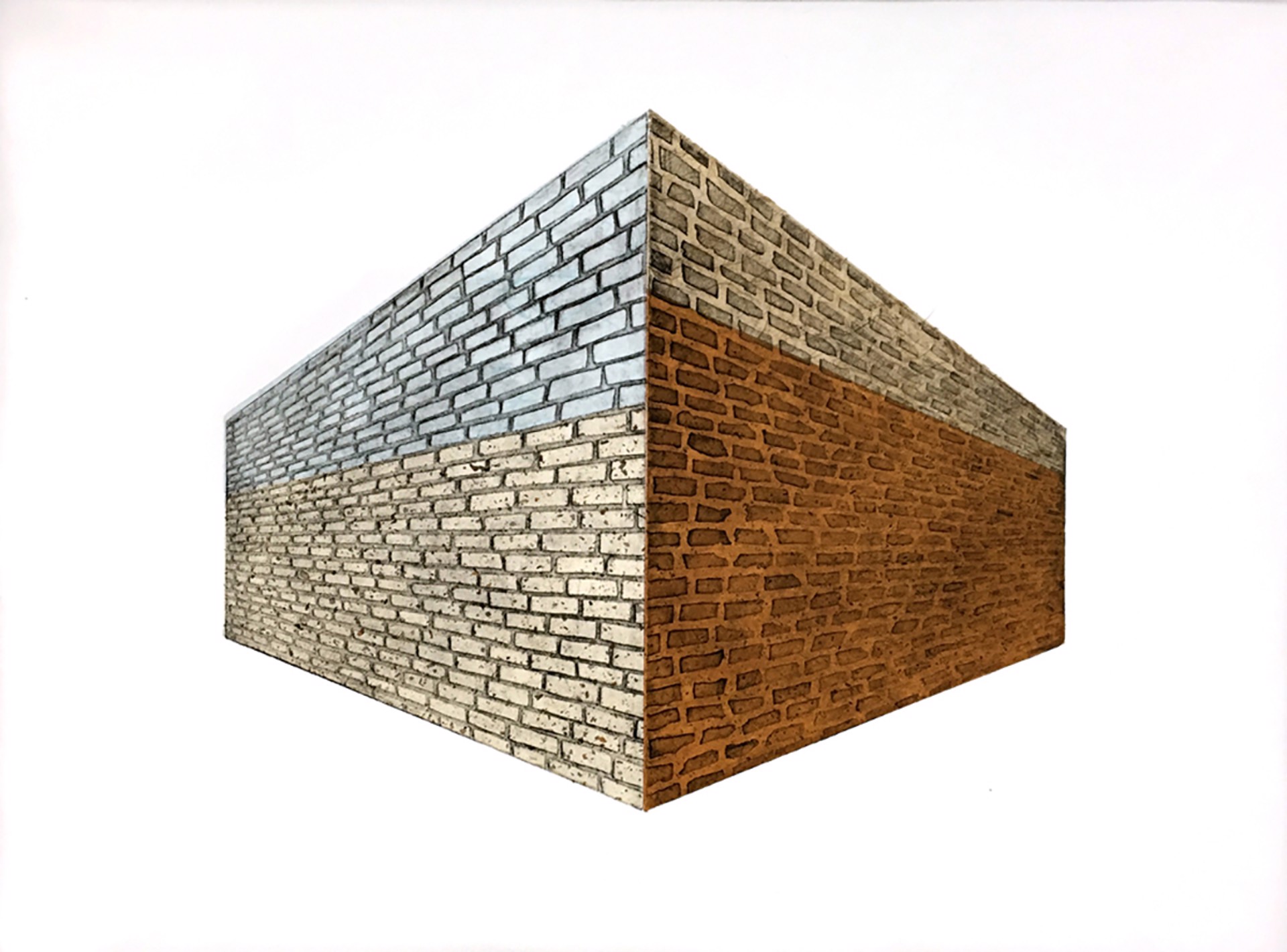 Brick Wall IV by Heejung Cho