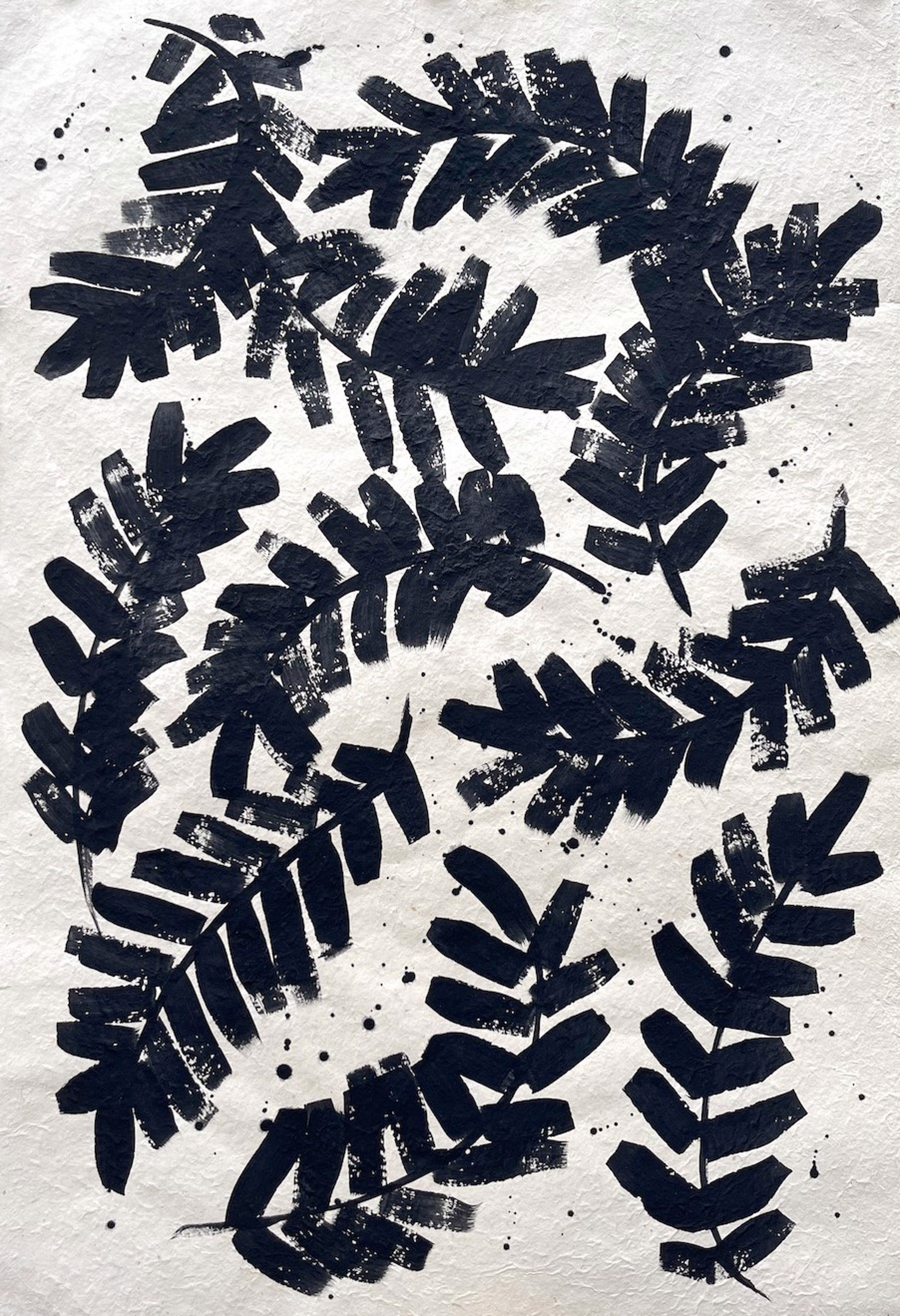 Graphic Palm Trees by Renee Stramel