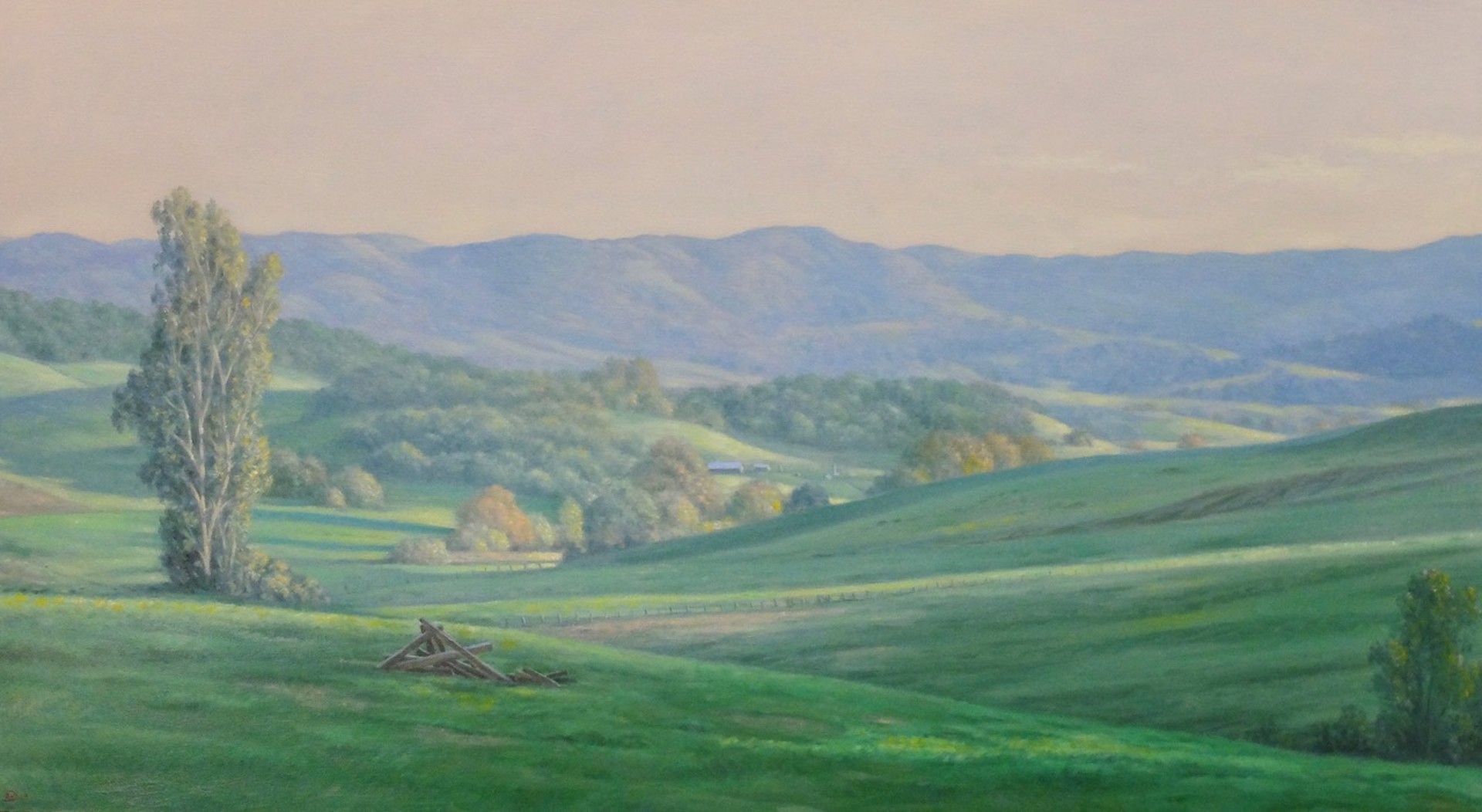 Green Fields by Willard Dixon