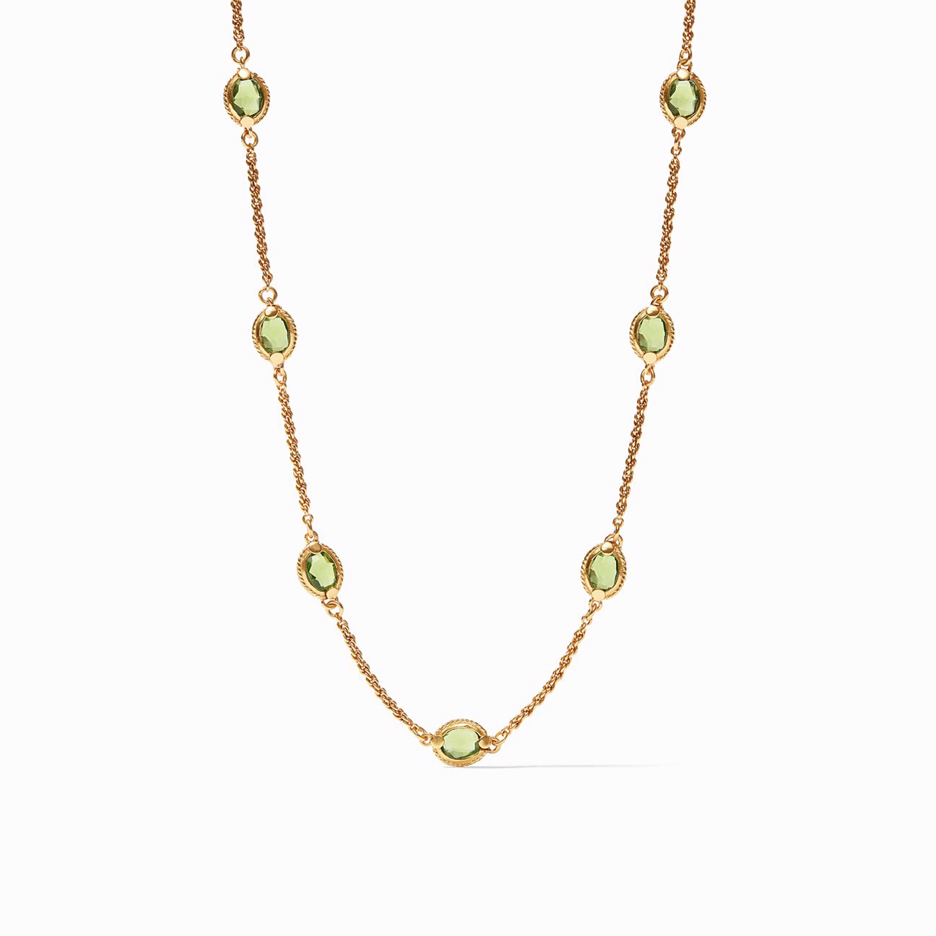 Calypso Demi Delicate Necklace - Jade Green by Julie Vos