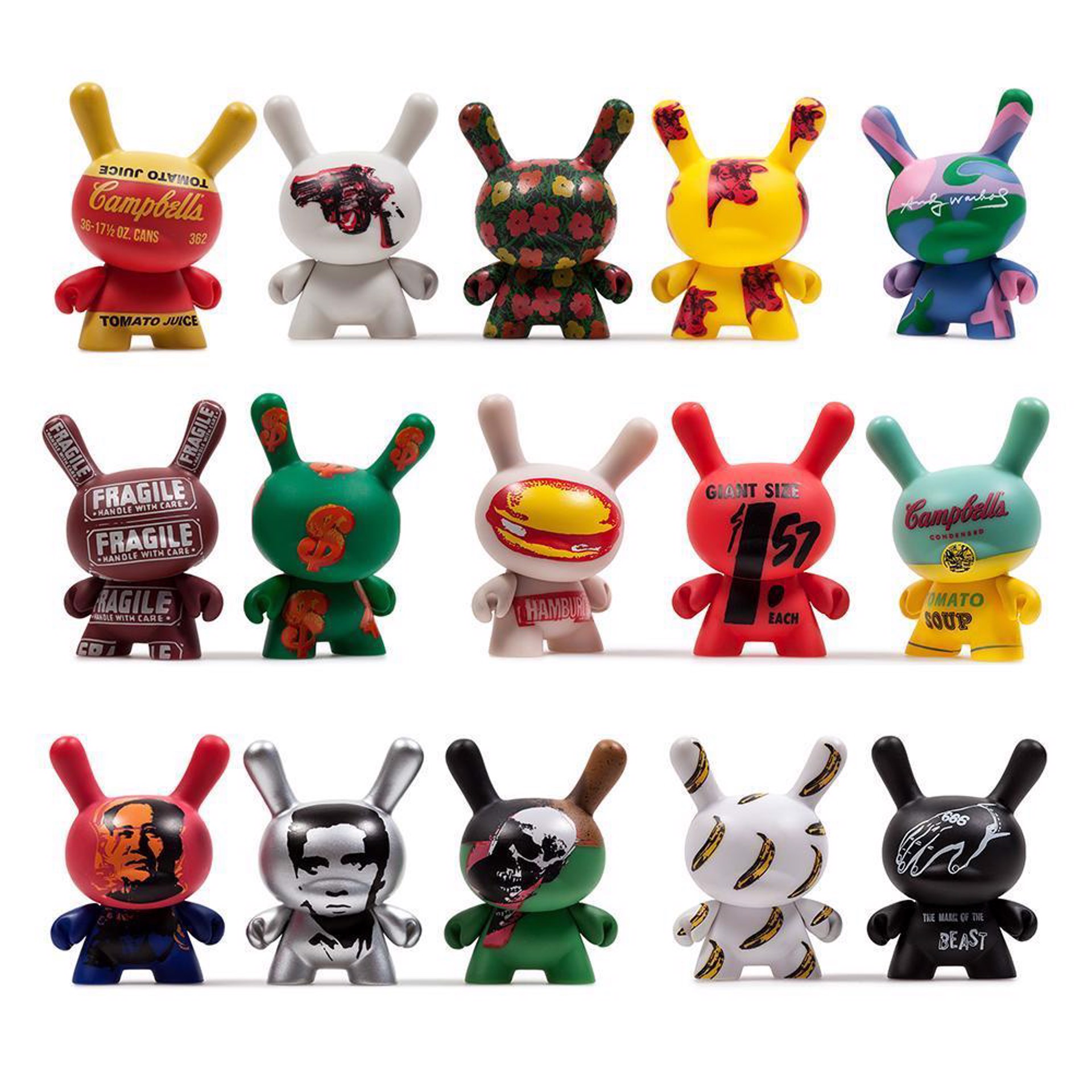 3" Andy Warhol Dunny Series 2 by Andy Warhol