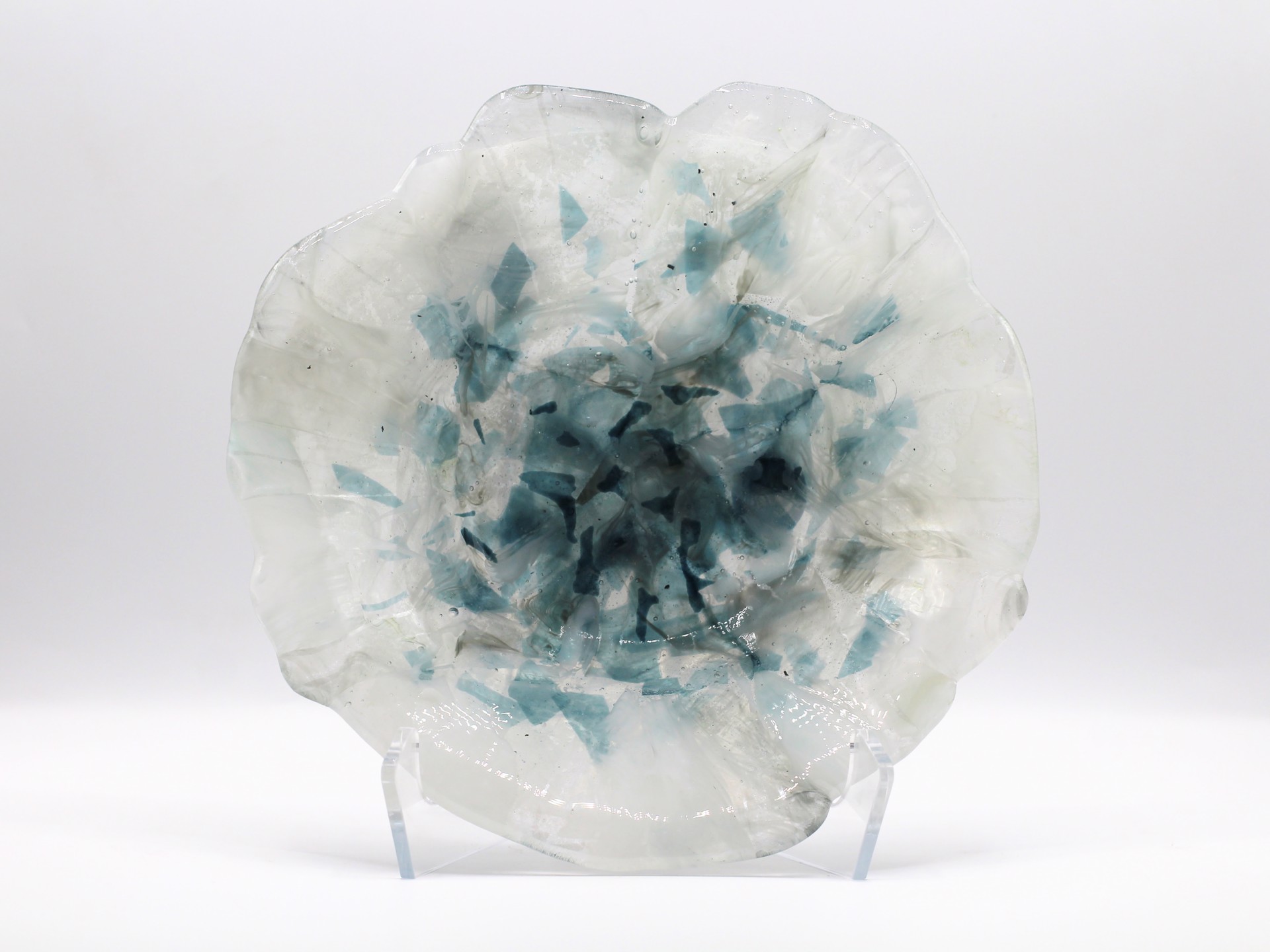 Spring Break Up 9" Bowl by Kathy Burk