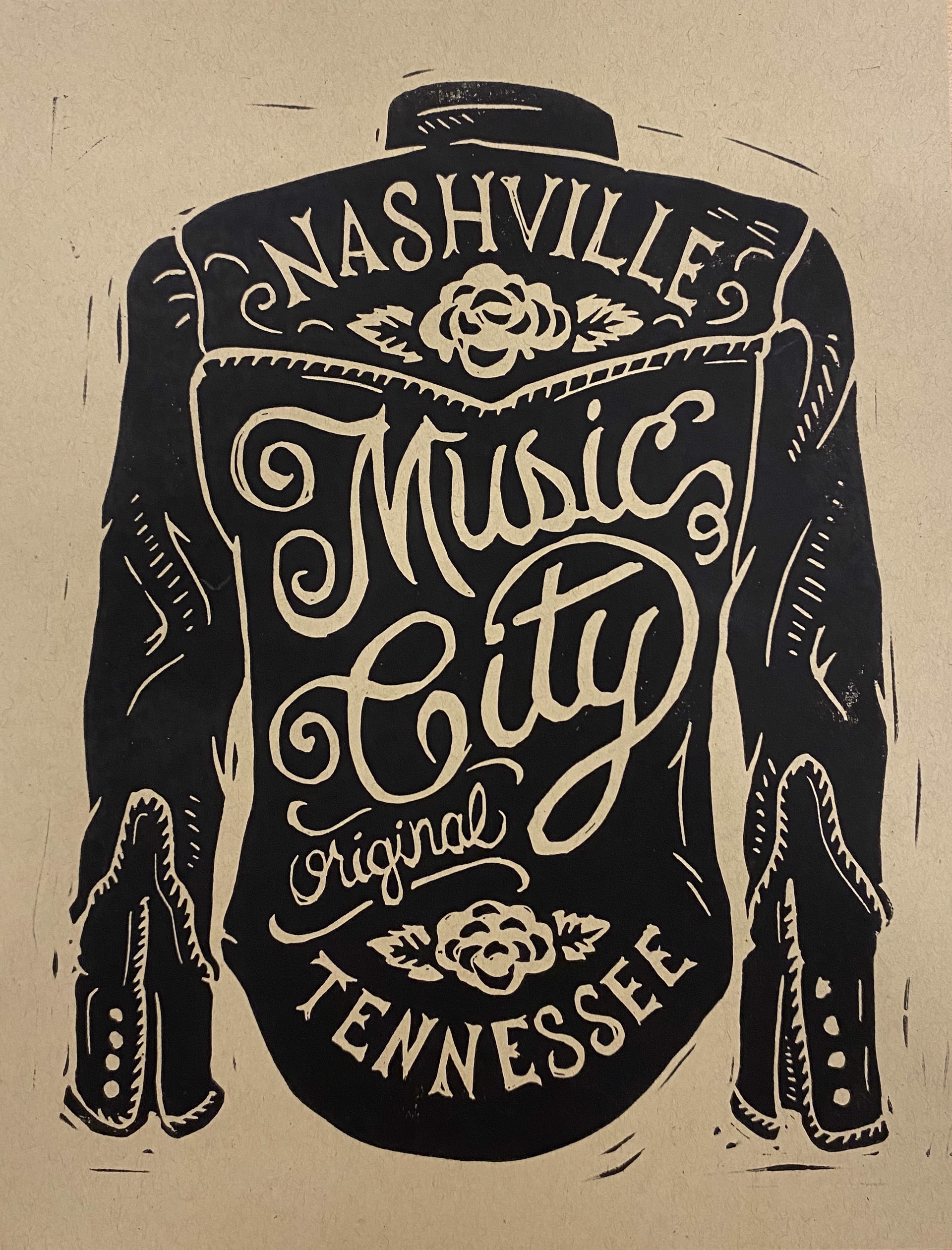 Nashville Music City (Craft) by Derrick Castle