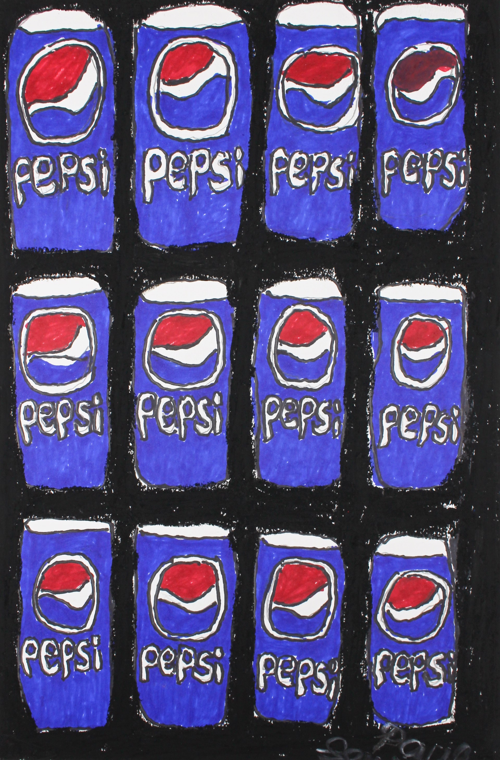 6 Pack Pepsi Cola by Paul Lewis