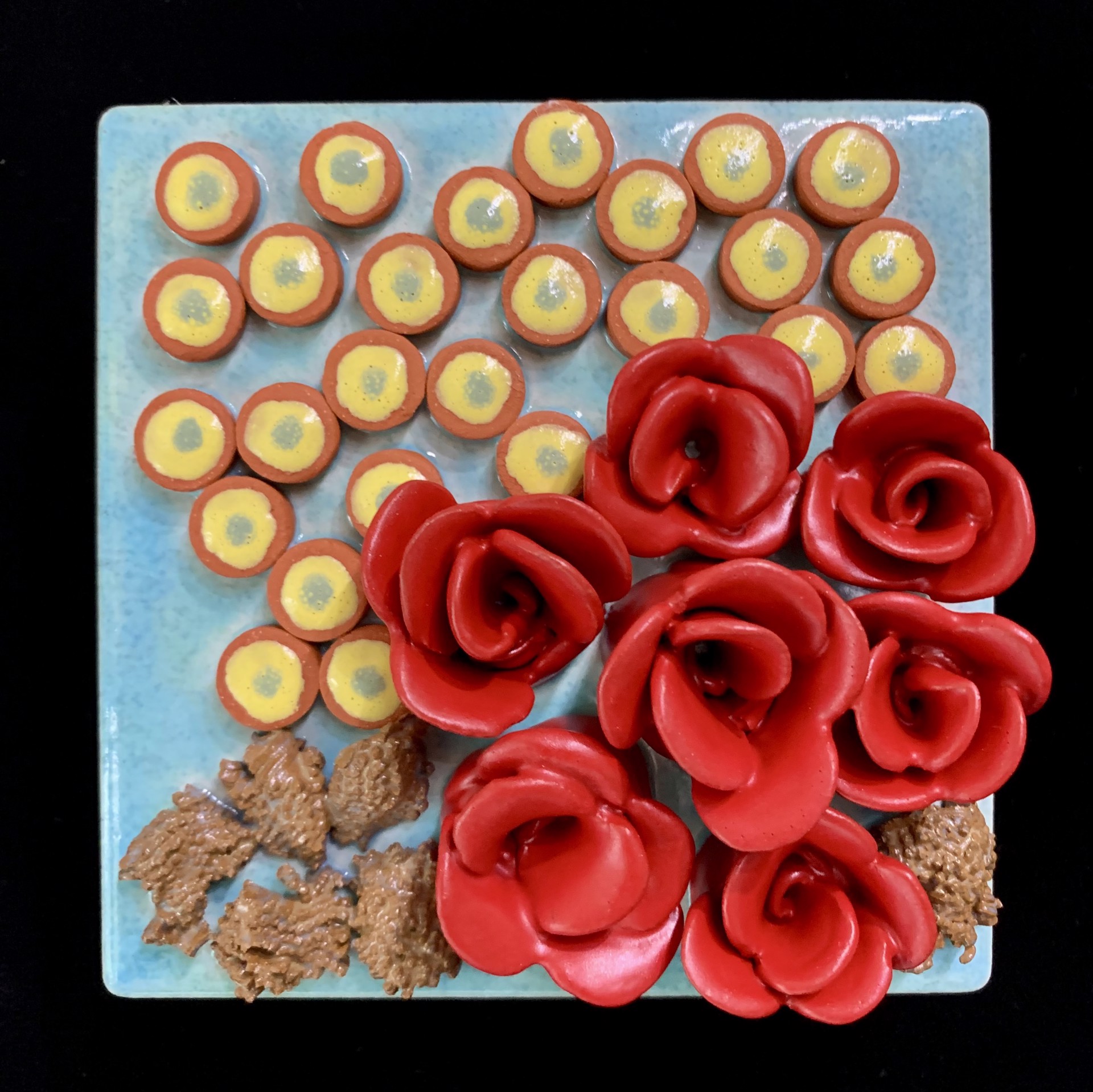Wall Tile $65 each by Glenda Guion