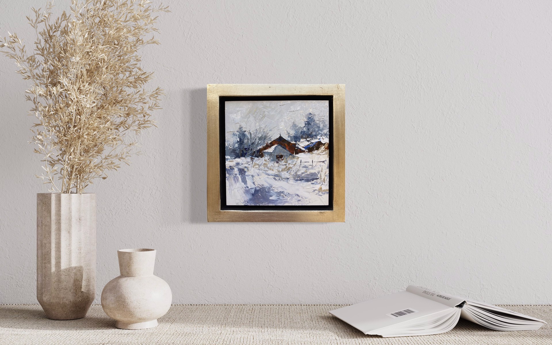 Winter Barn by Sandra Pratt