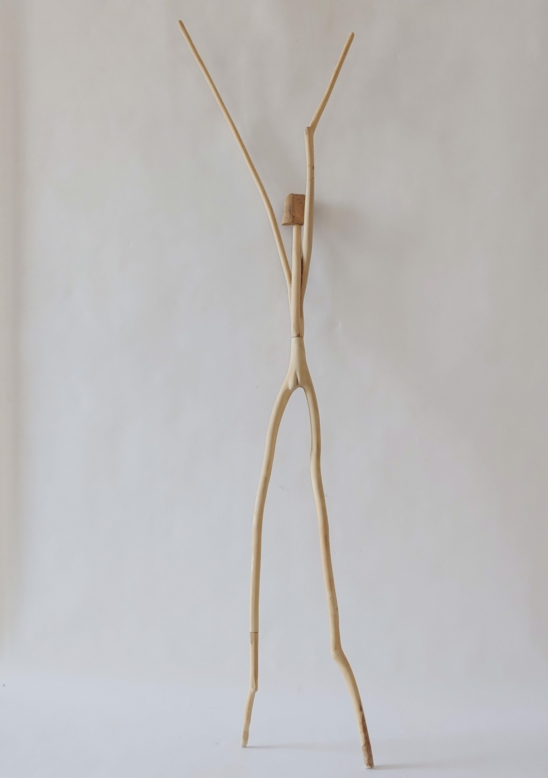 Rejoicer #2 - Wood Sculpture by David Amdur