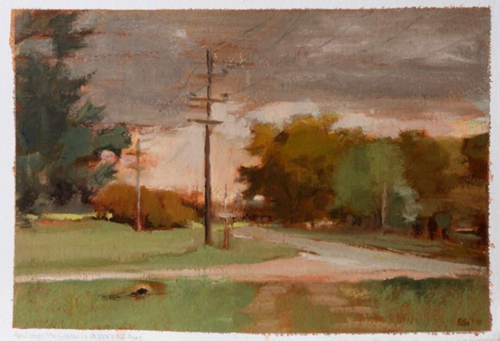 A Storm Approaching by Kathryn Keller