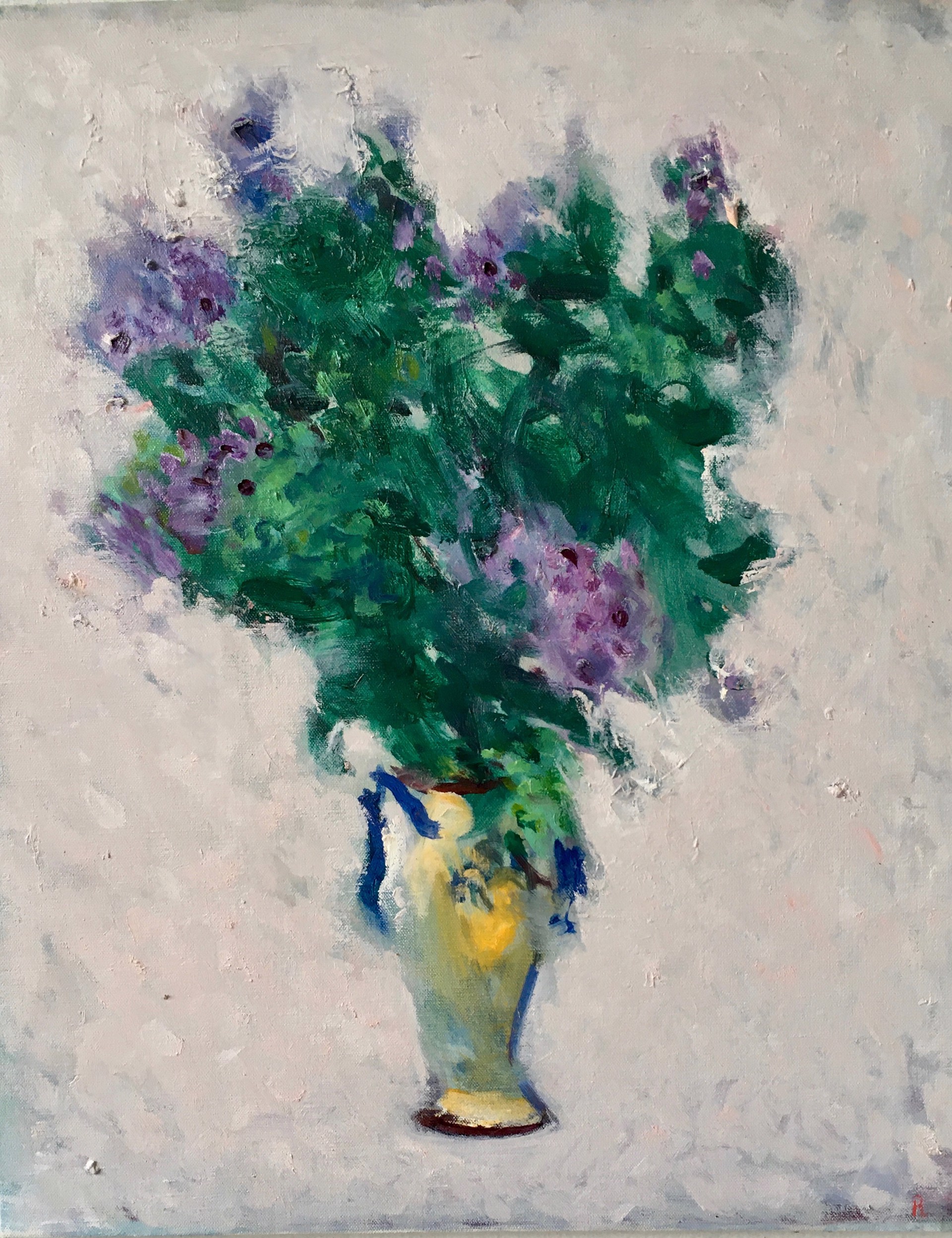 Lilacs by Paul Resika