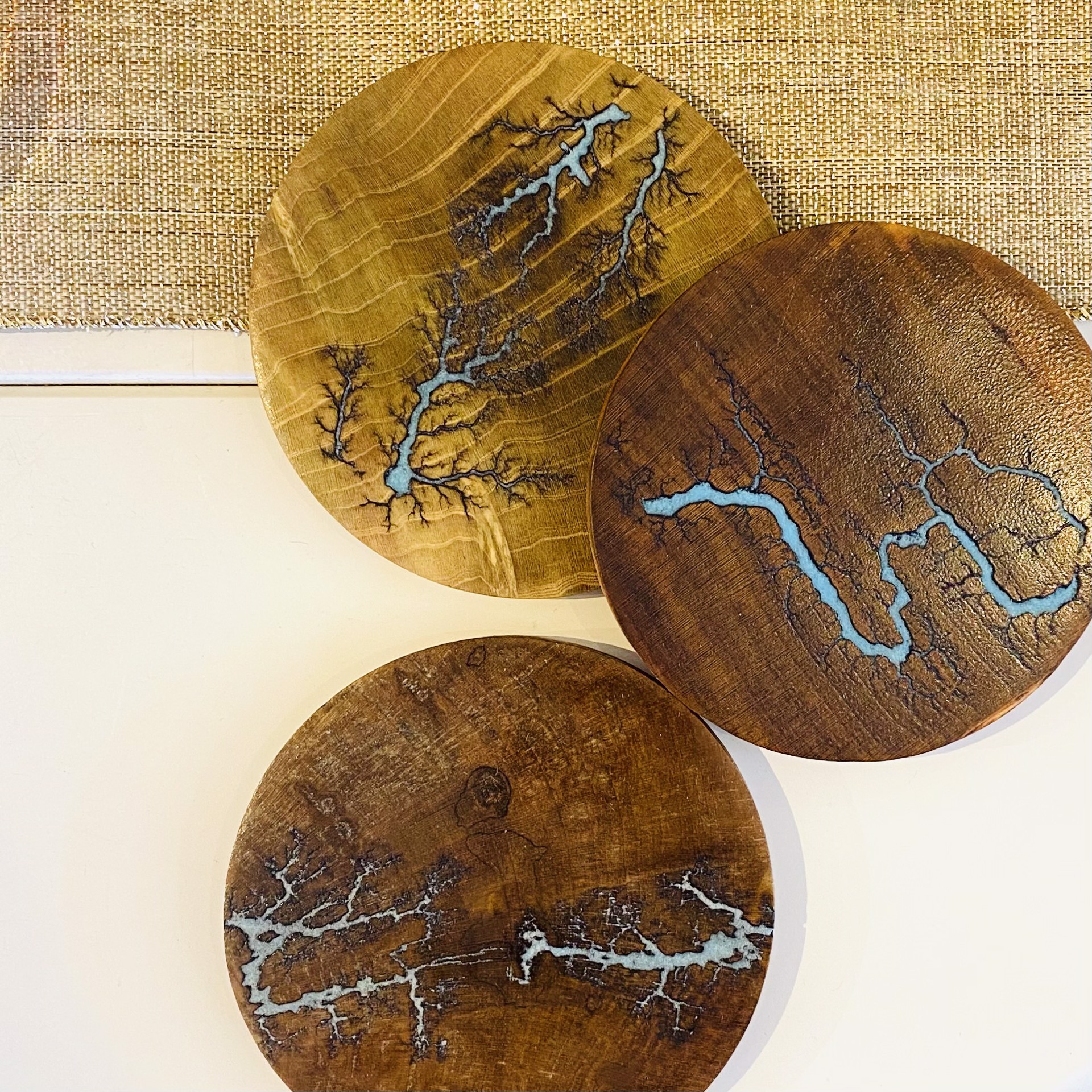 HB22 Coasters, Various Wood by Hart Brothers