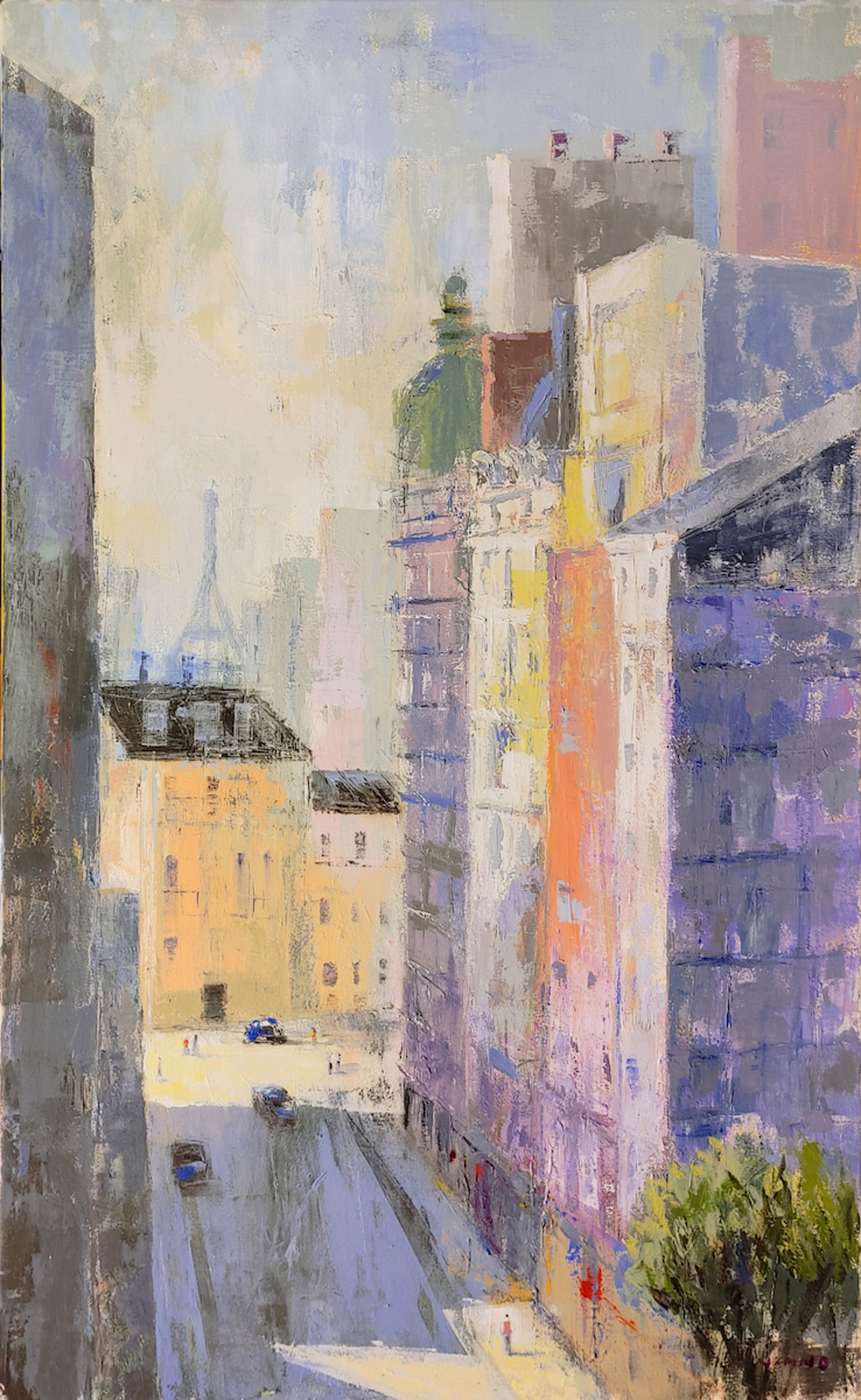 Parisian Cityscape by Steve Dininno