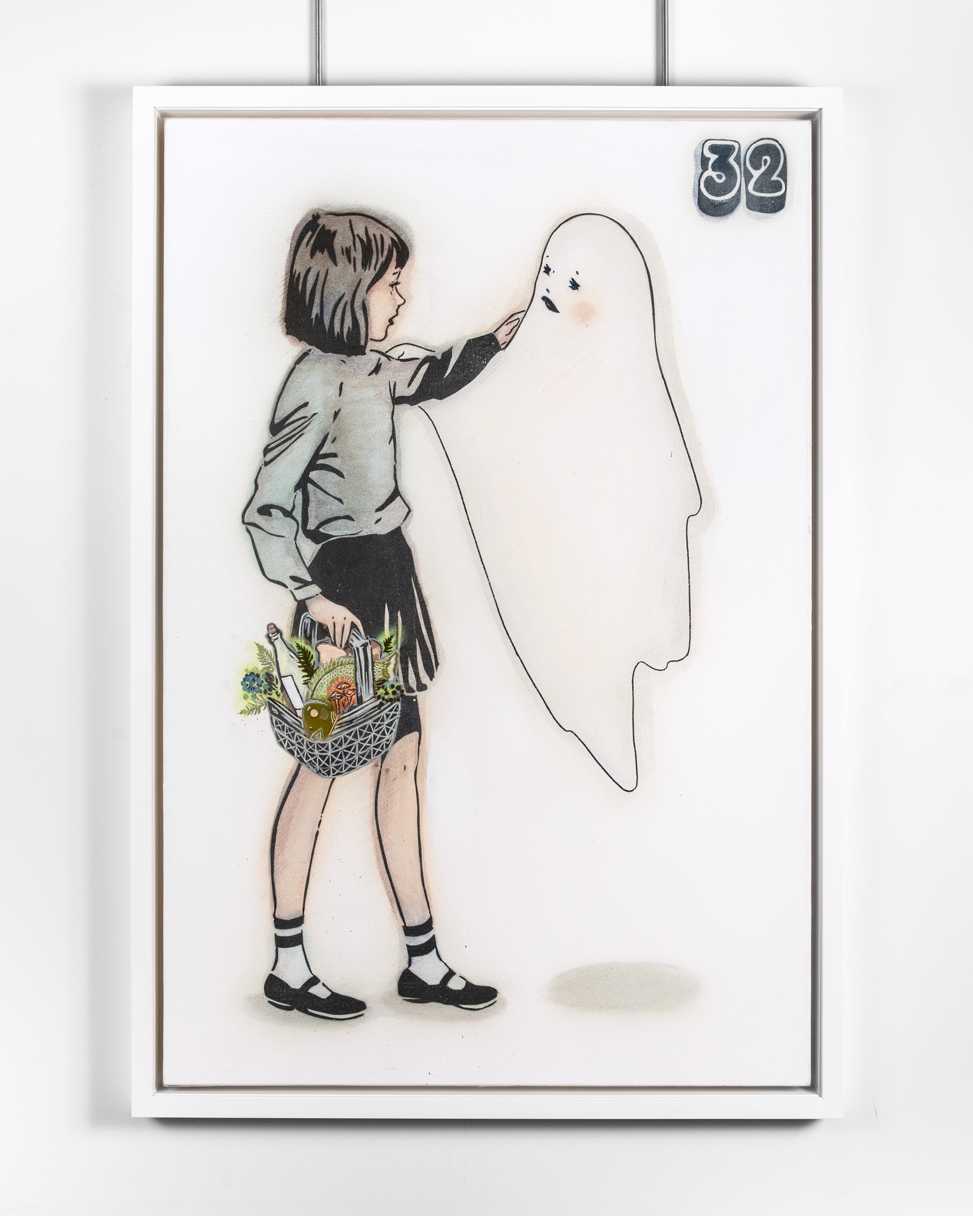 32 Friendly Ghost by Mando Marie