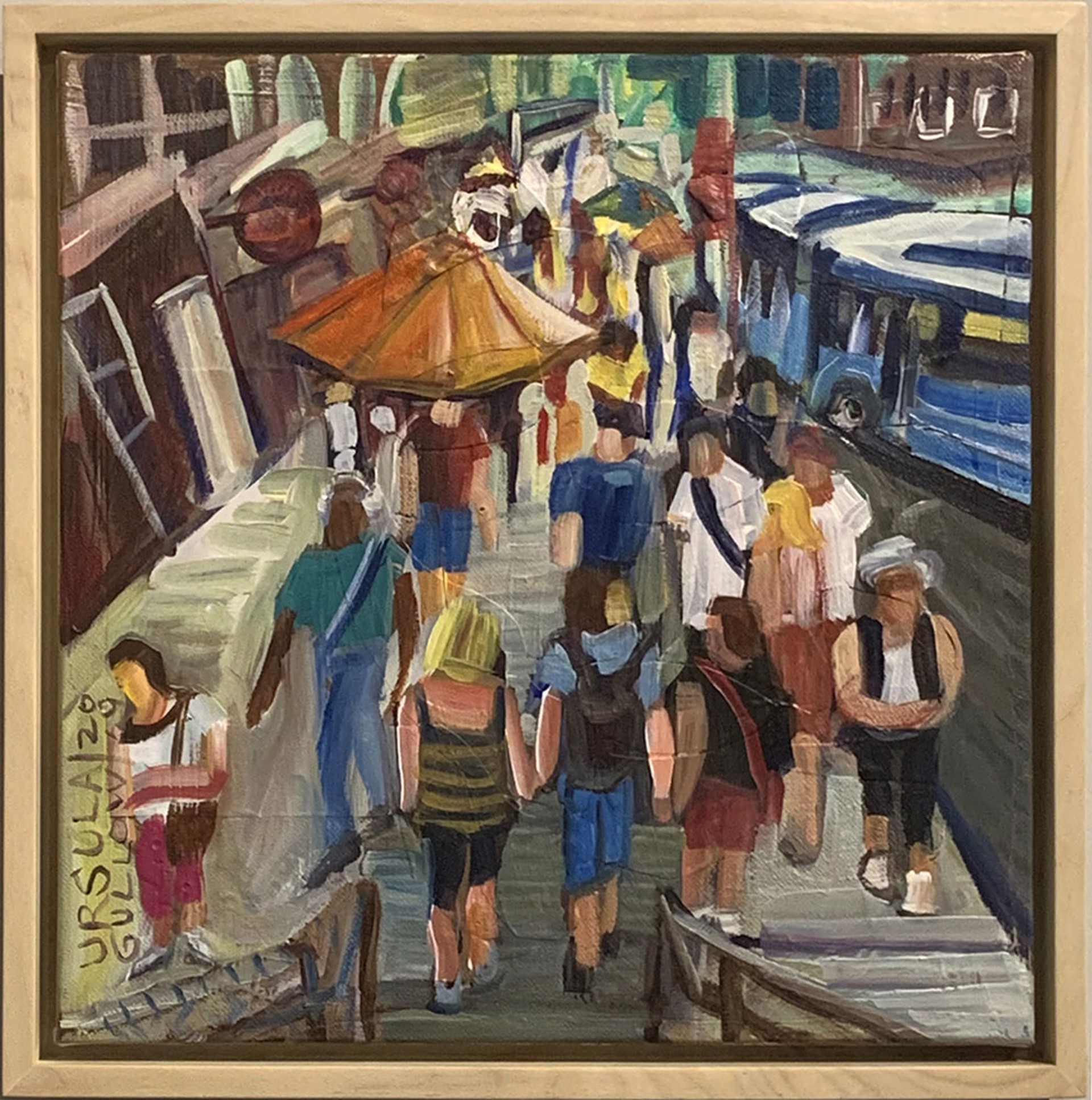 Busy Street by Ursula Gullow