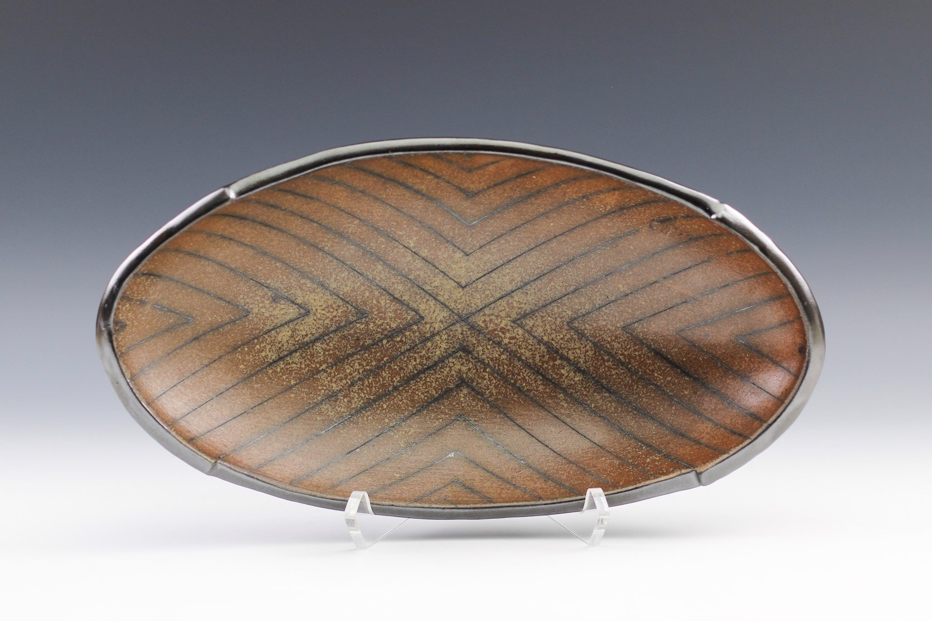 Oval Bowl by Karl Borgeson