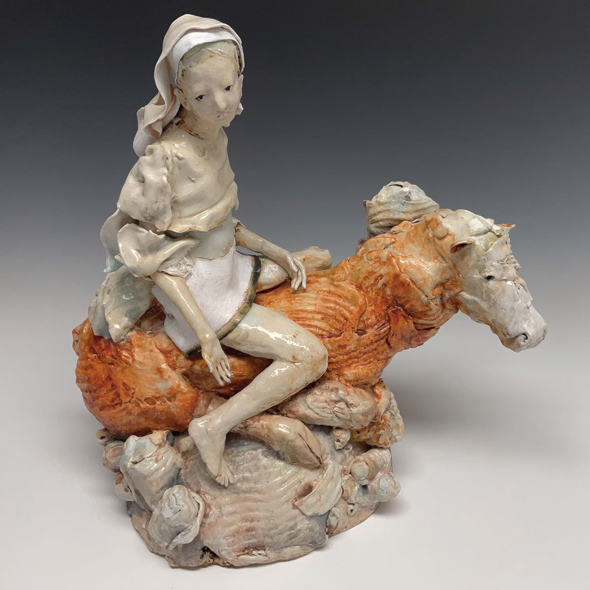Woman on Beast by Cary Weigand