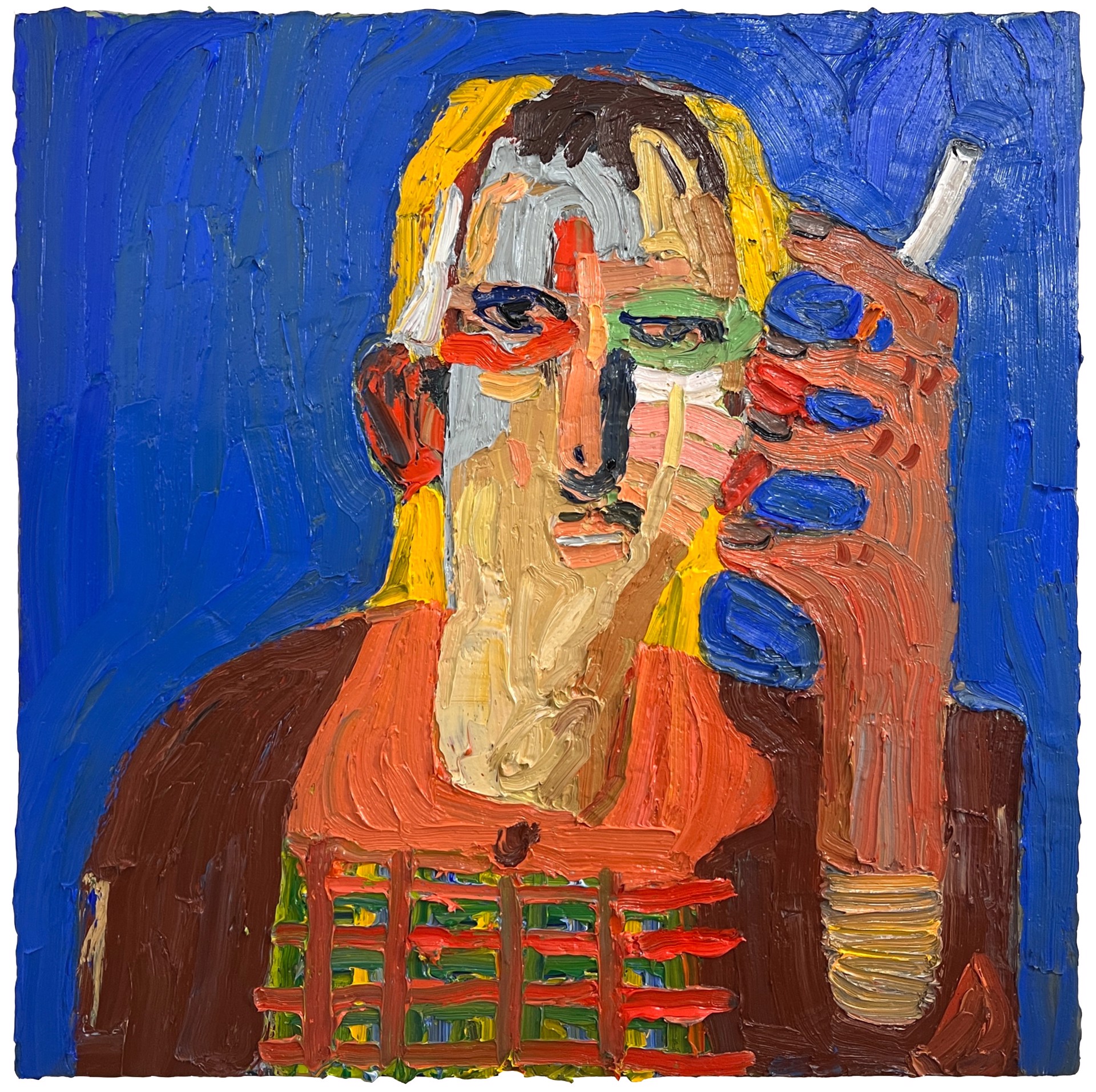 Self Portrait (with Cigarette) by Emilio Villalba