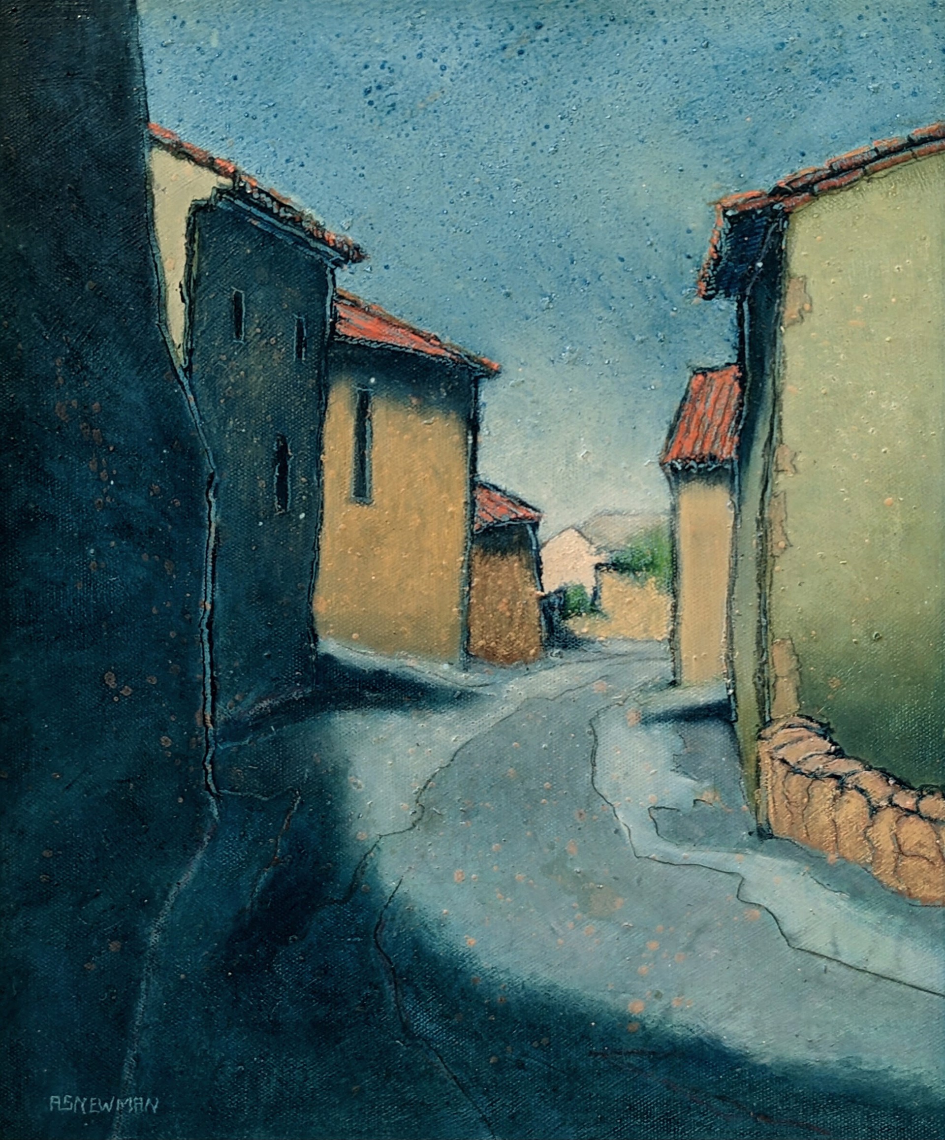 Winding Lane (La Bastide d'Engras) by Andy Newman