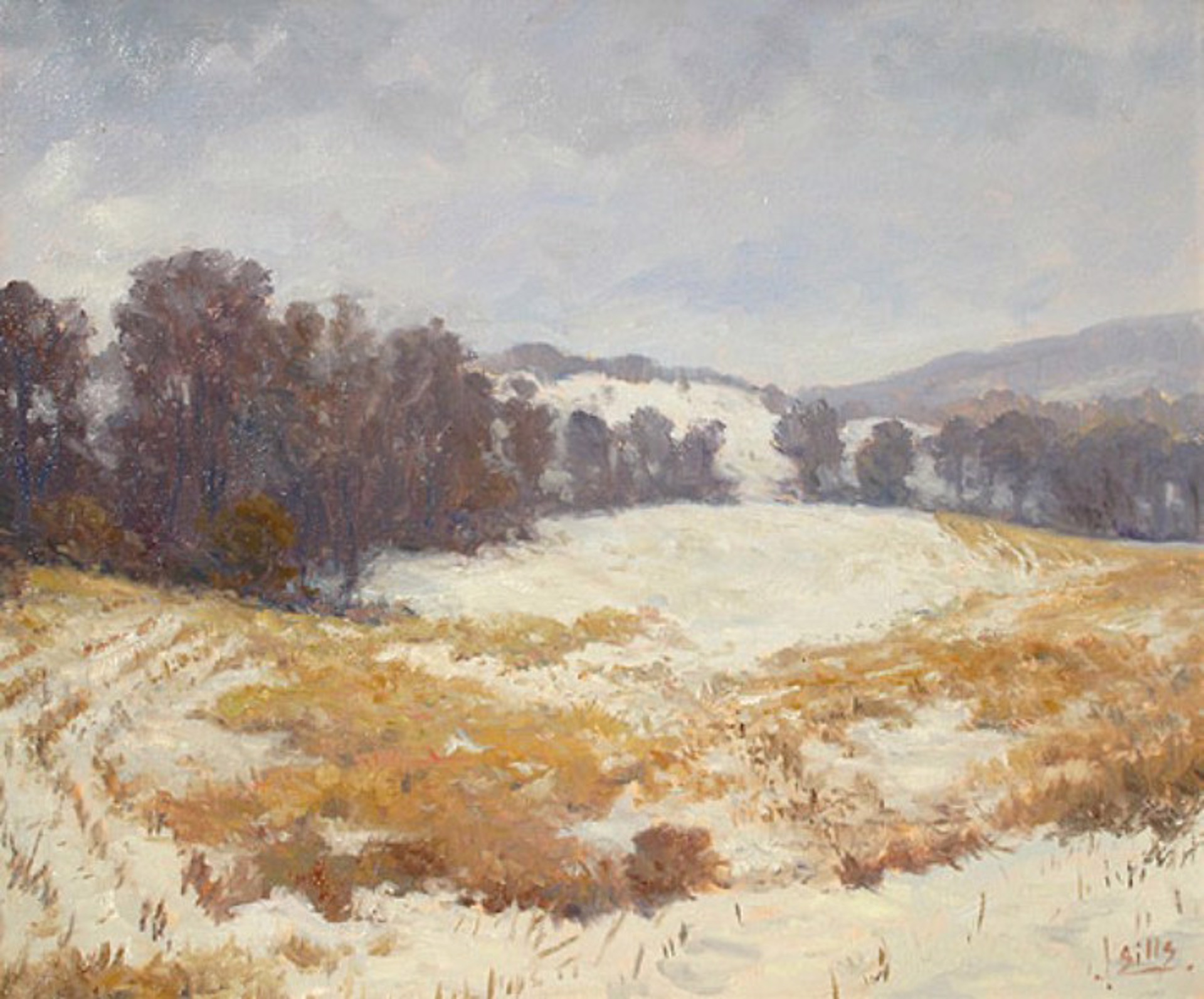 Winter Fields by John Brandon Sills