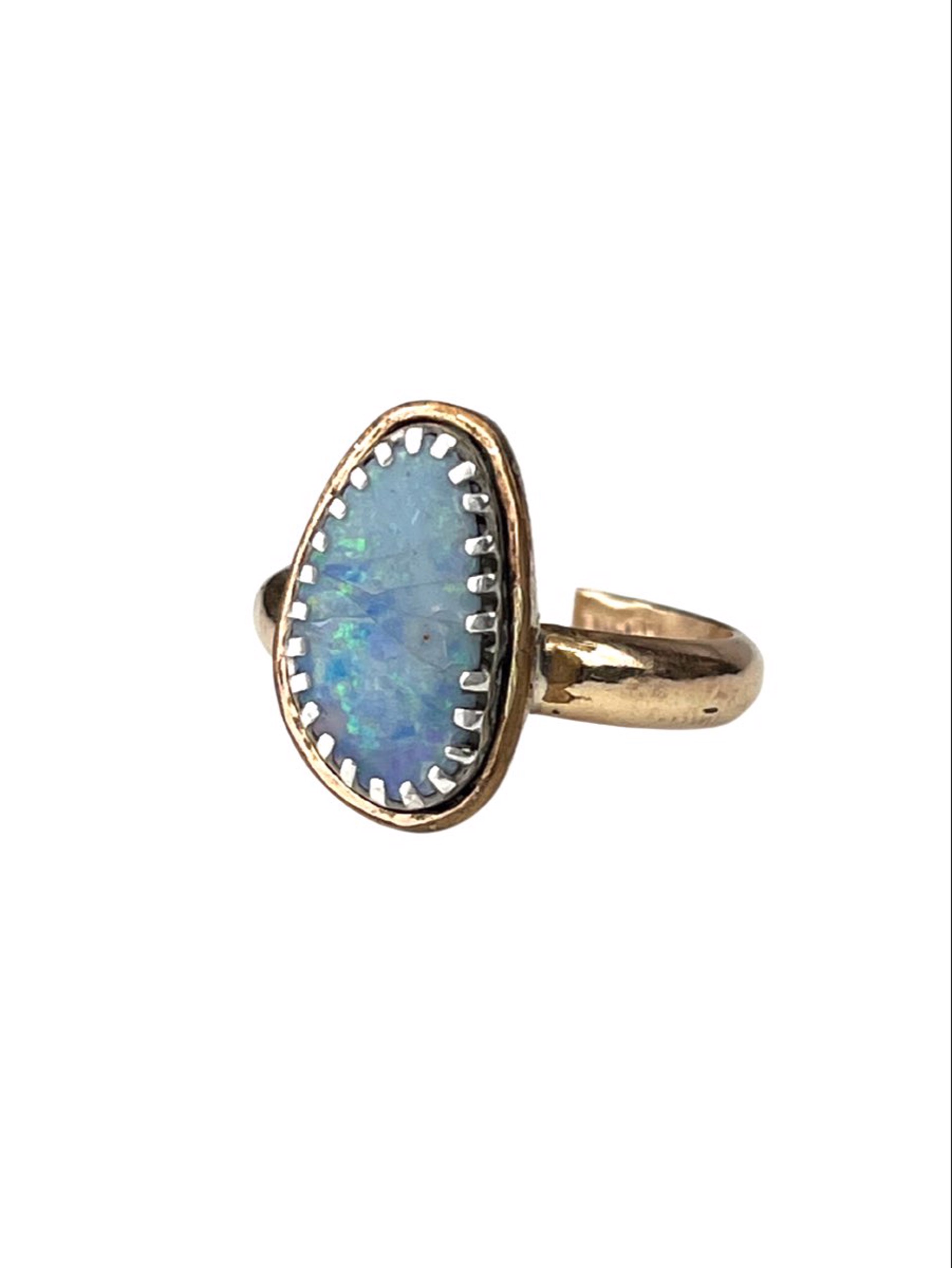 Australian Opal Ring by Nola Smodic