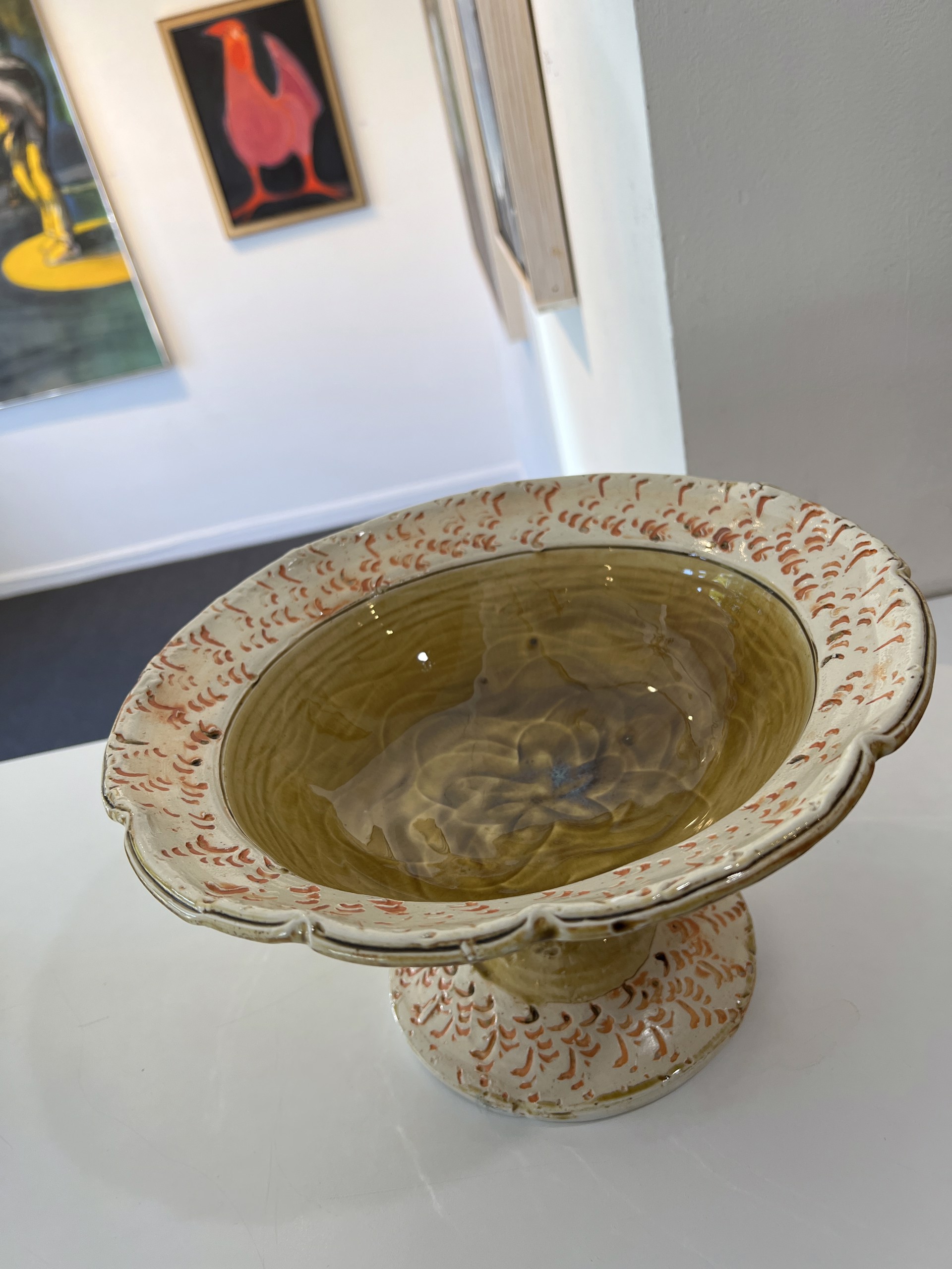 Pedestal Bowl by Gertrude Graham Smith