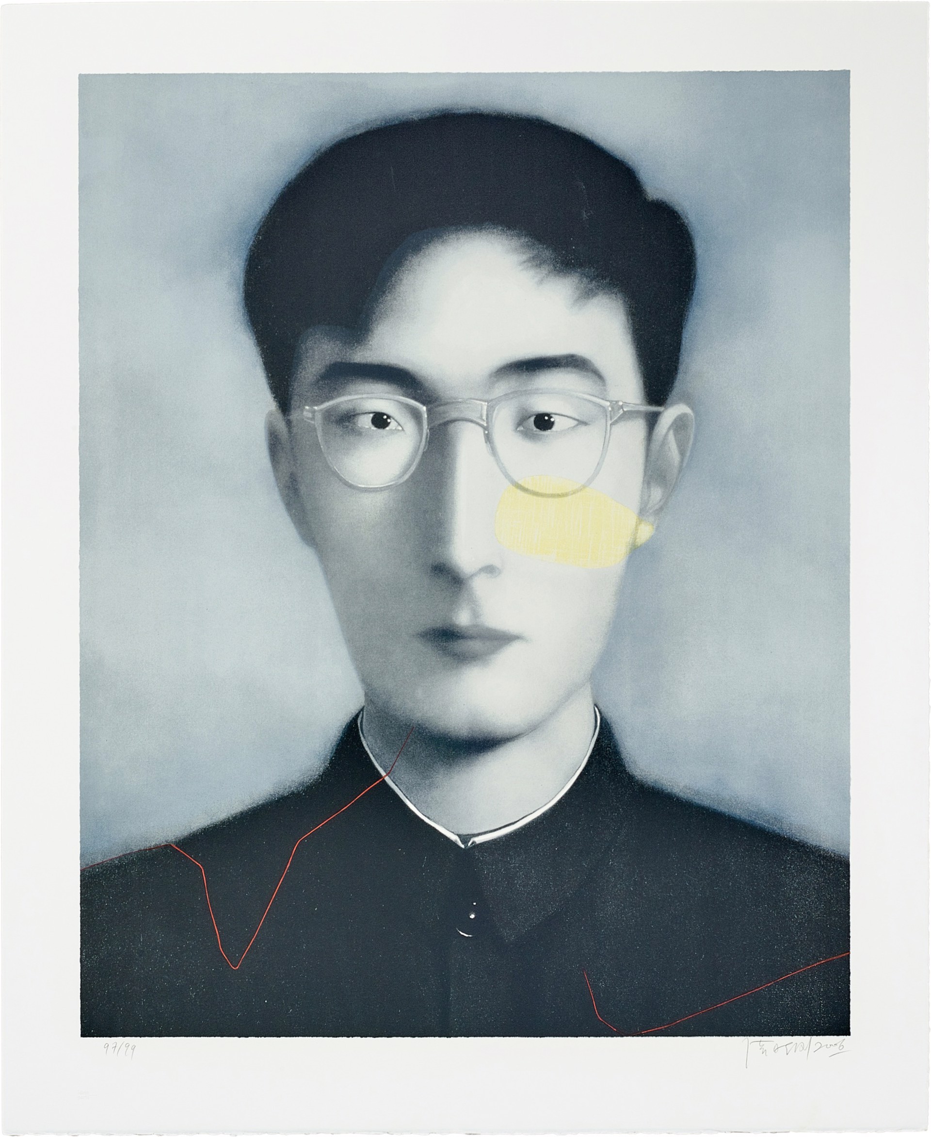 Untitled, from Bloodline Series by Zhang Xiaogang