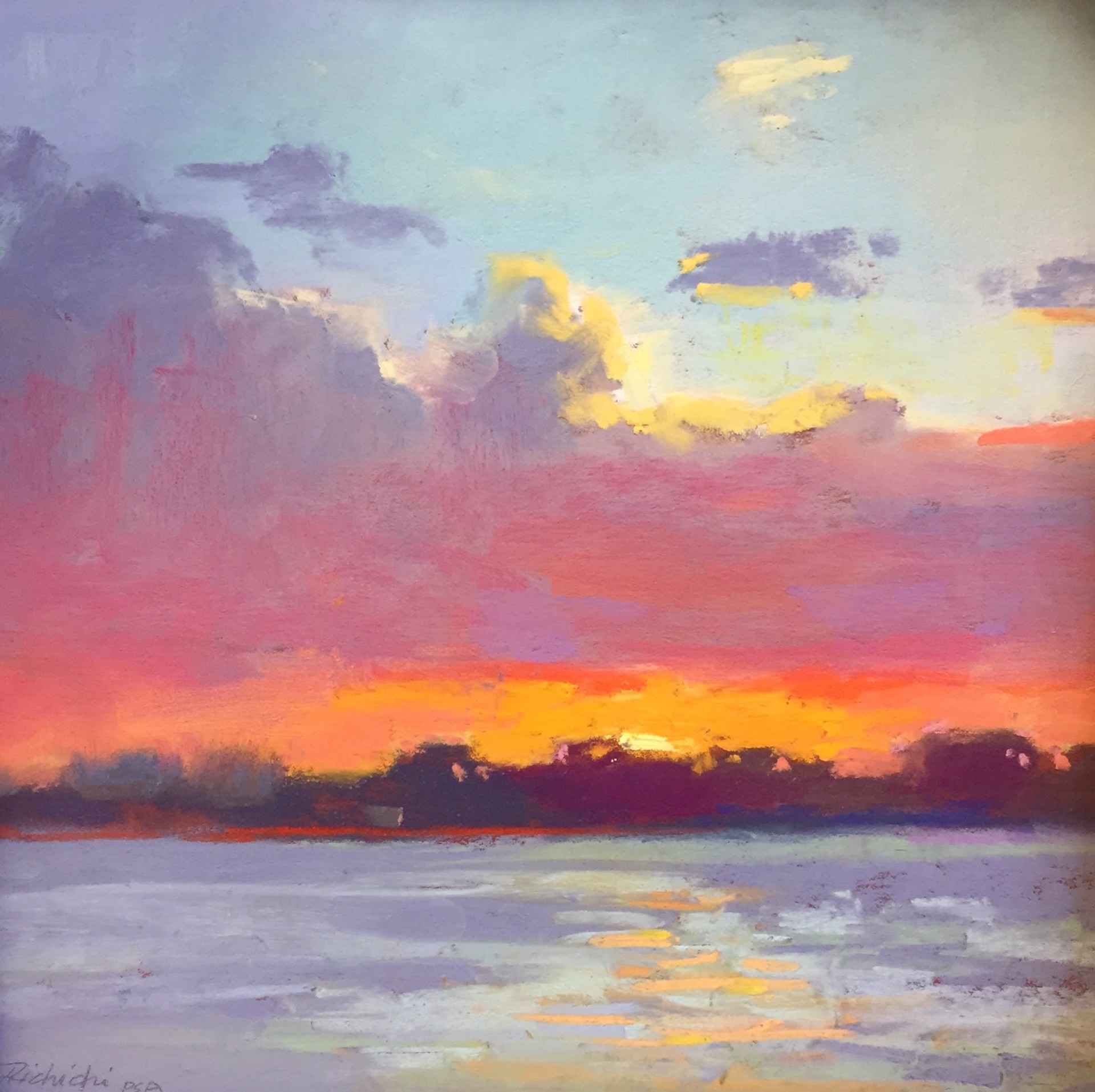Bay Sunset by Linda Richichi