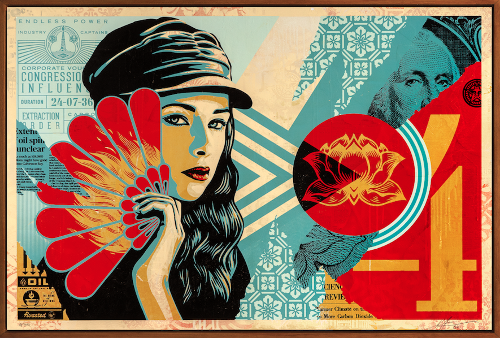 Fan the Flames by Shepard Fairey / Limited editions
