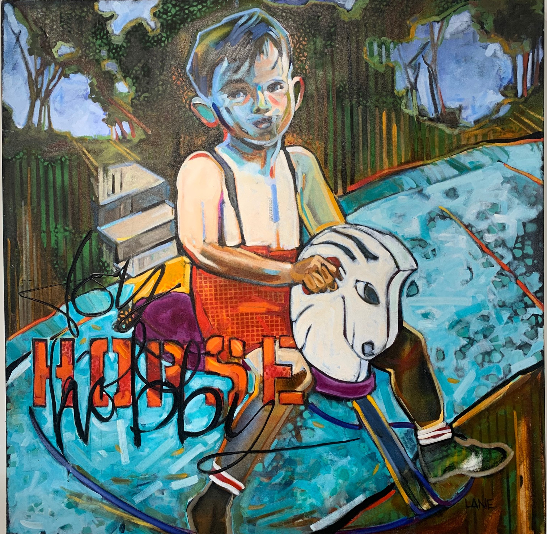 Dada's Boy (Rocking Horse) by Beck Lane