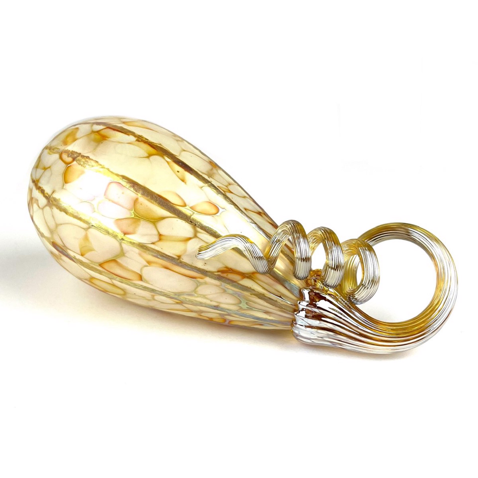 Petite Ivory Gourd by Furnace Glass