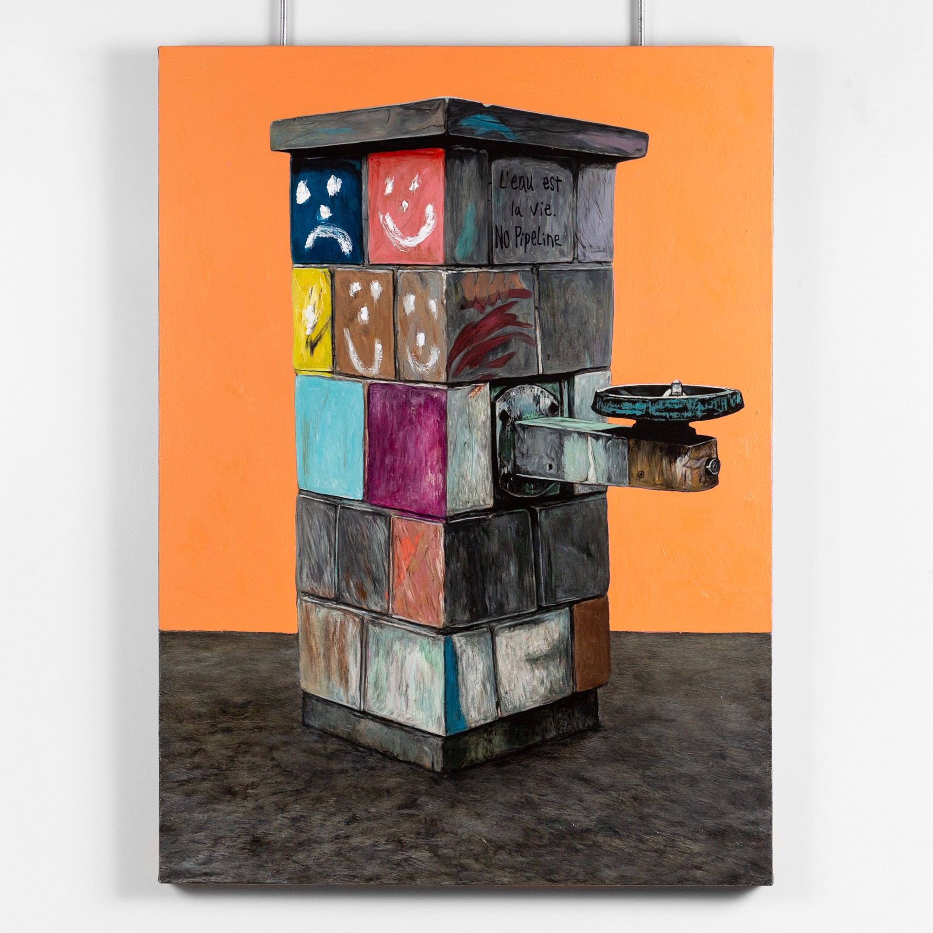 L'eau est la Vie. No Pipeline by Matthew Belval