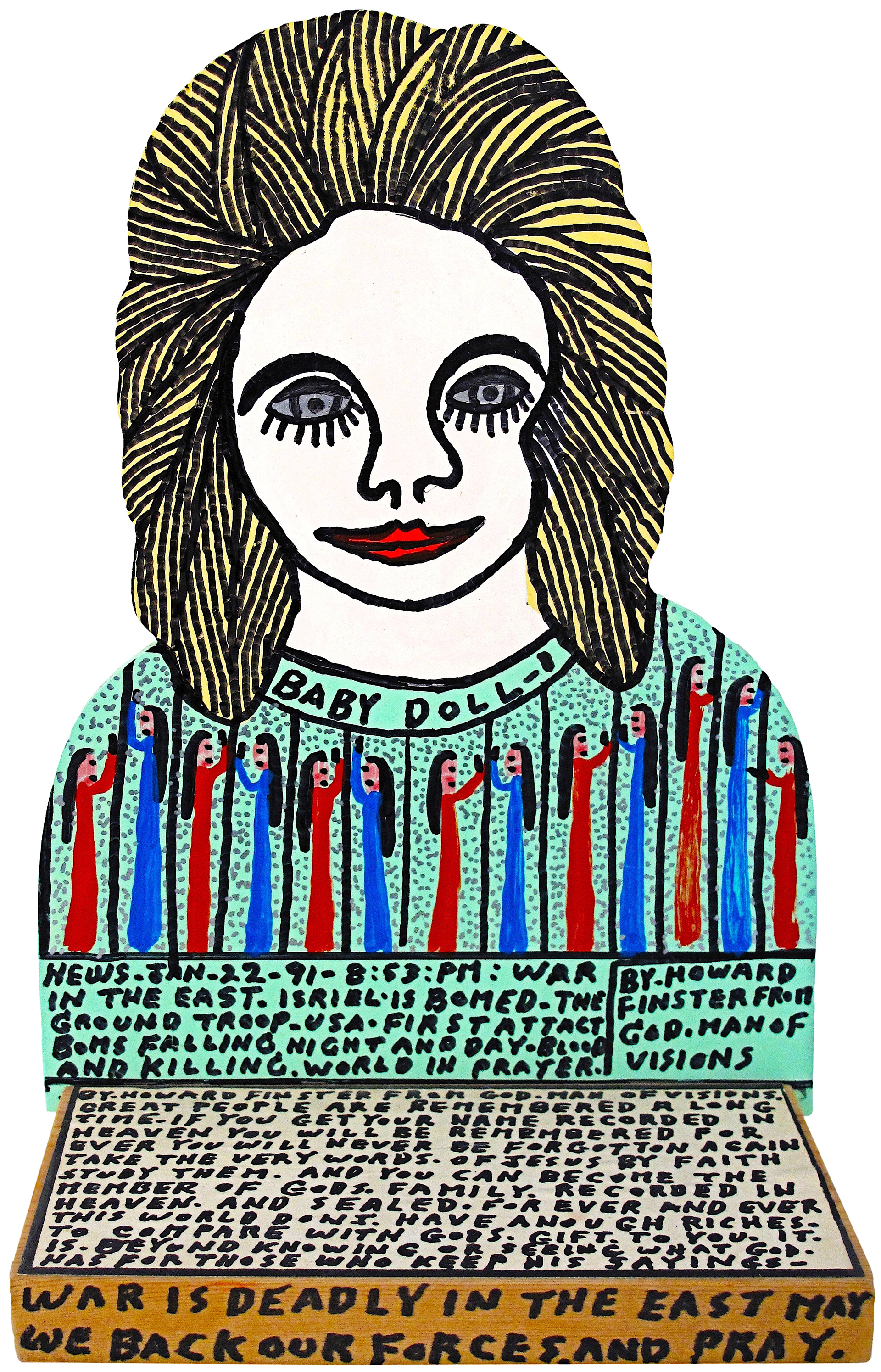 Baby Doll by Howard Finster