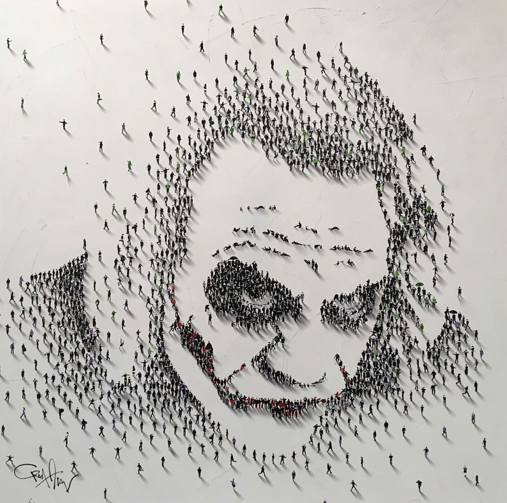 Why So Serious? (SOLD) by Craig Alan, Populus Figurative