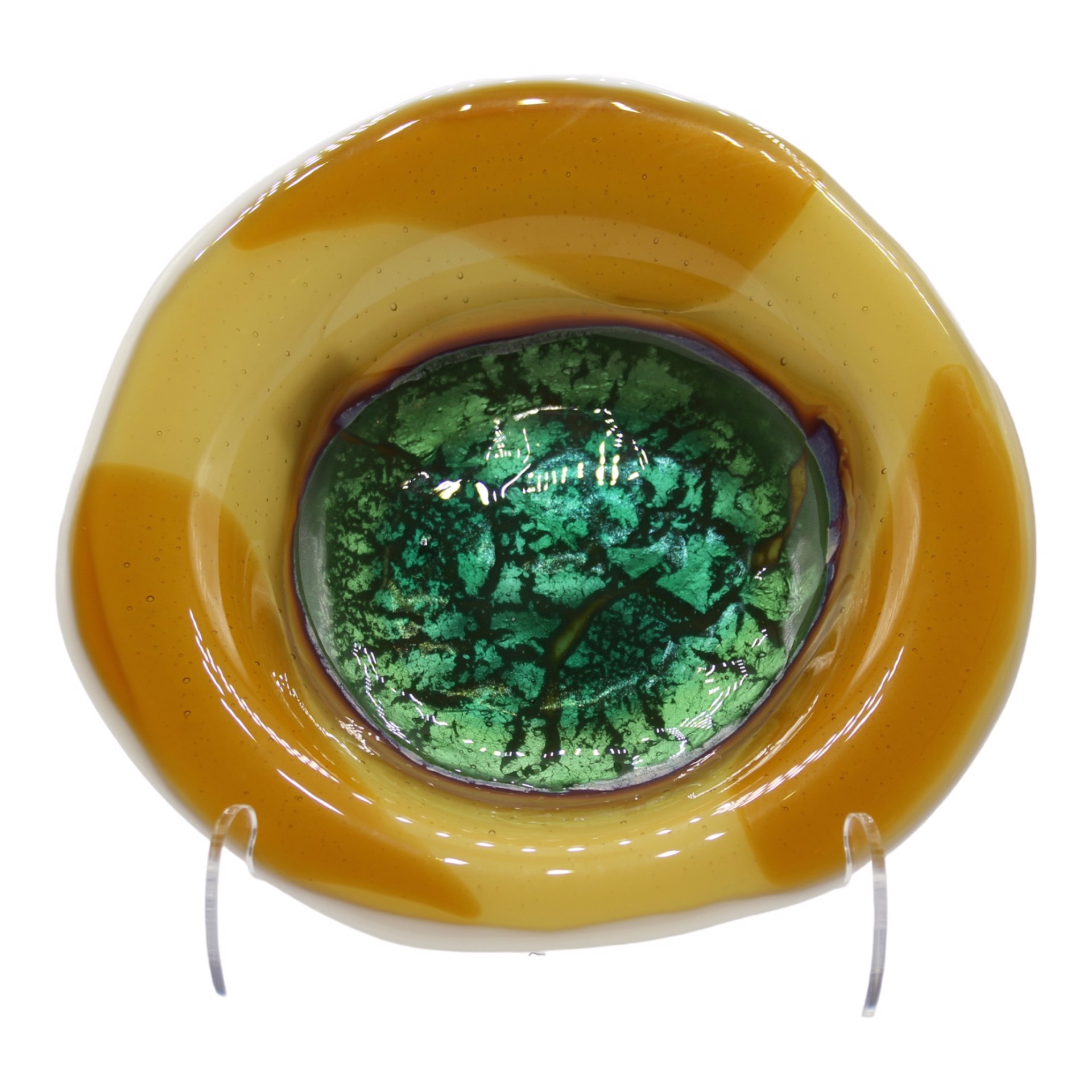 Morning Glory 8" Bowl by Kathy Burk