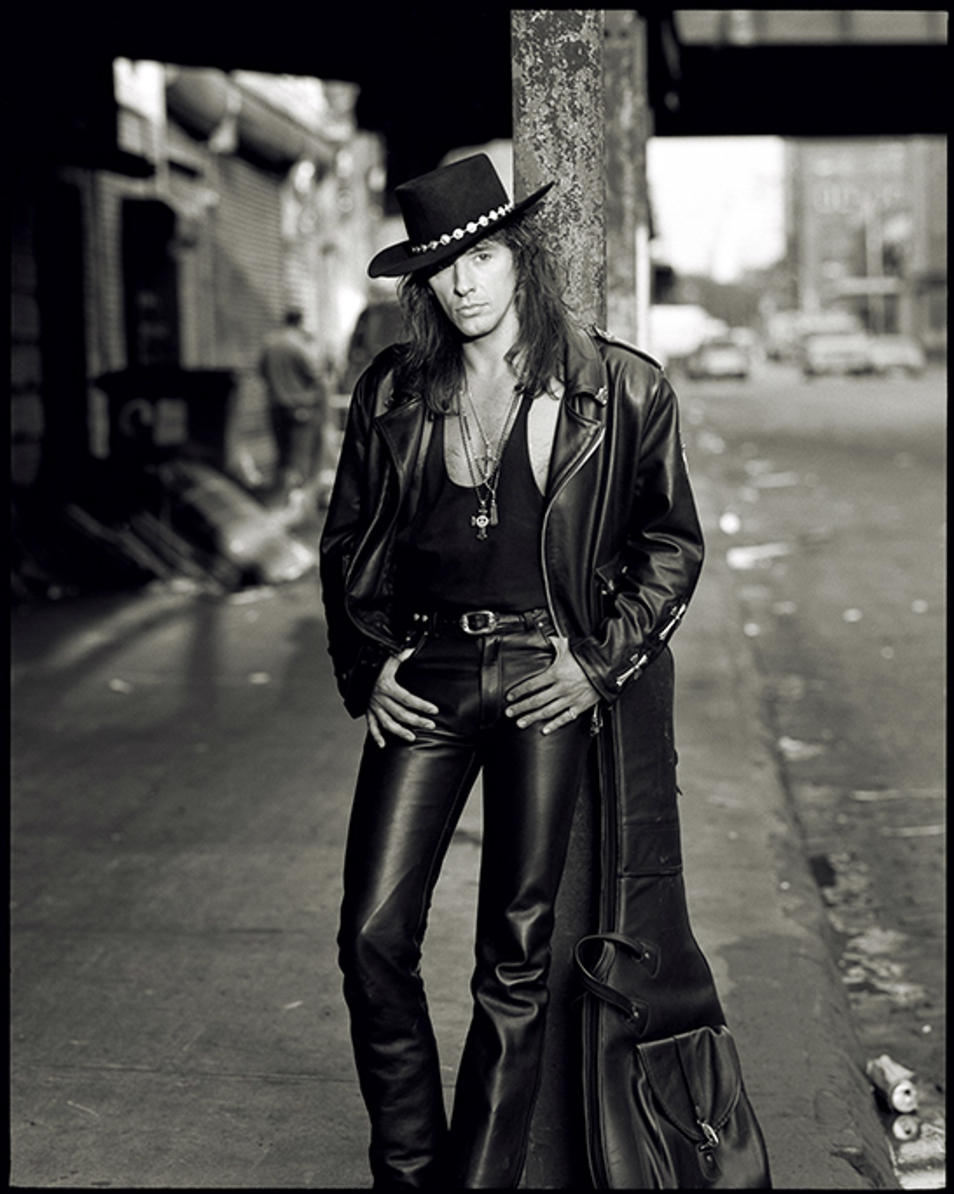 Richie Sambora 4 BW by Timothy White