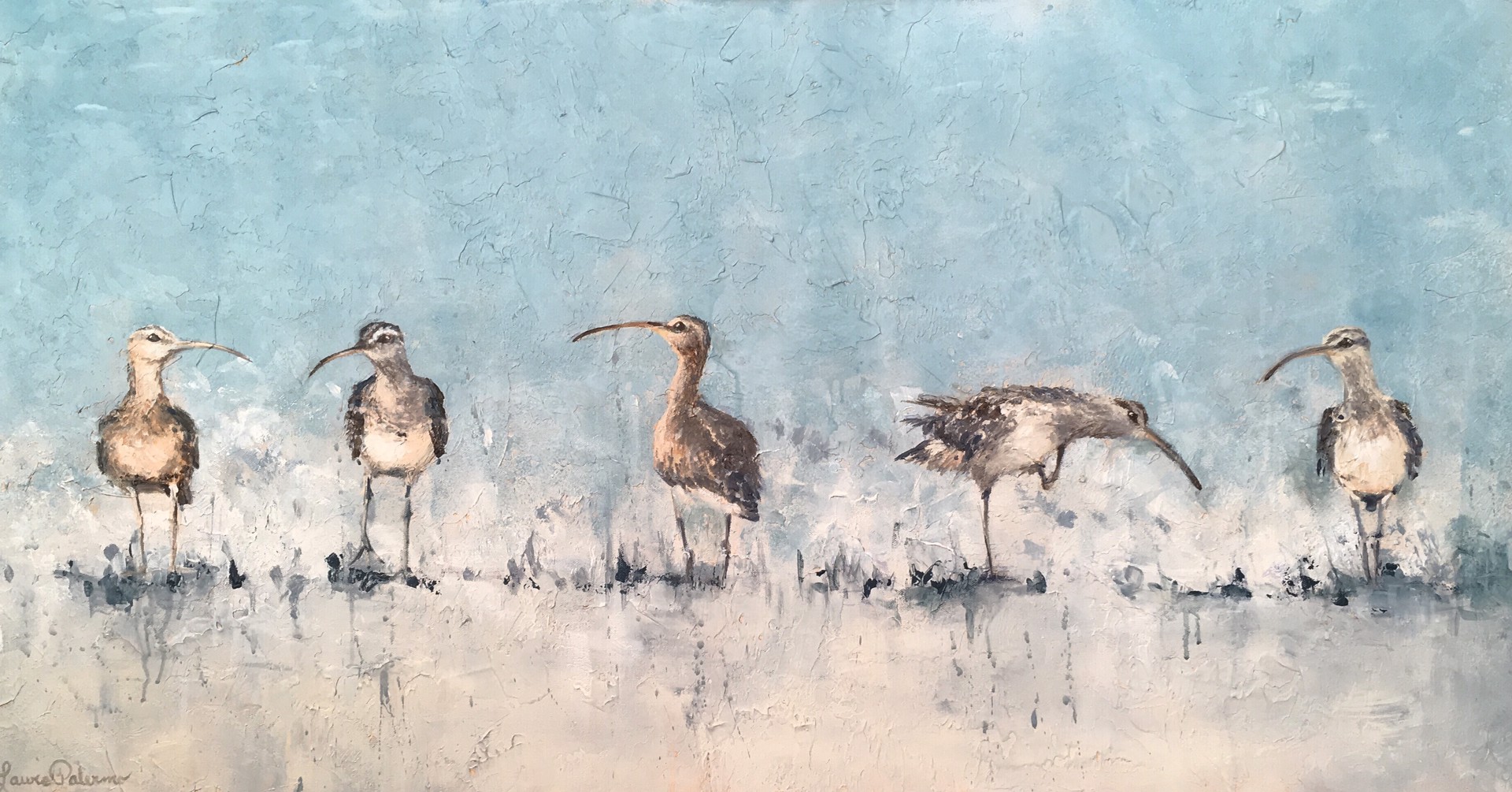 BRISTLE THIGHED CURLEW, I by Laura Palermo - Giclee Prints